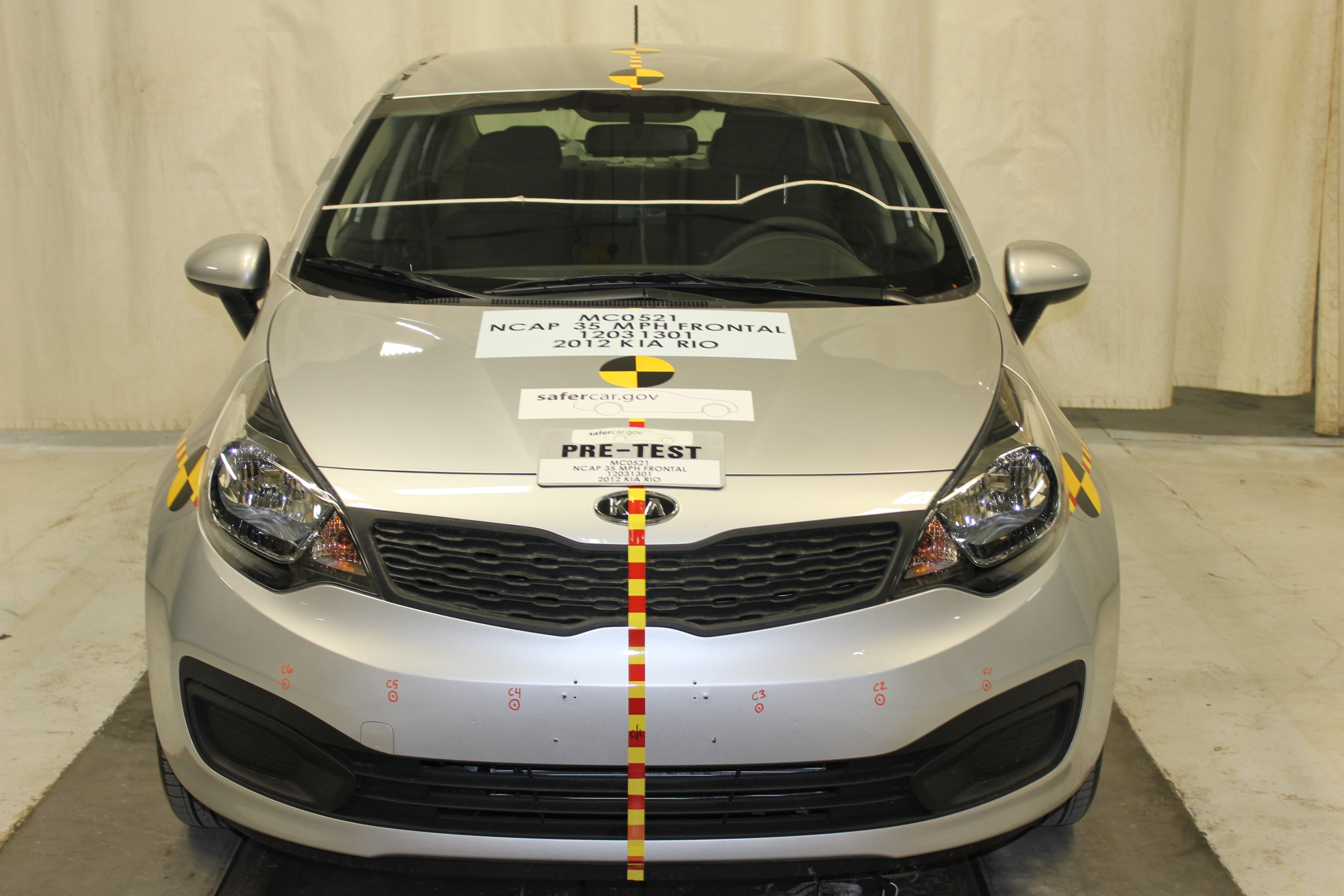 2012 KIA RIO crash image 9