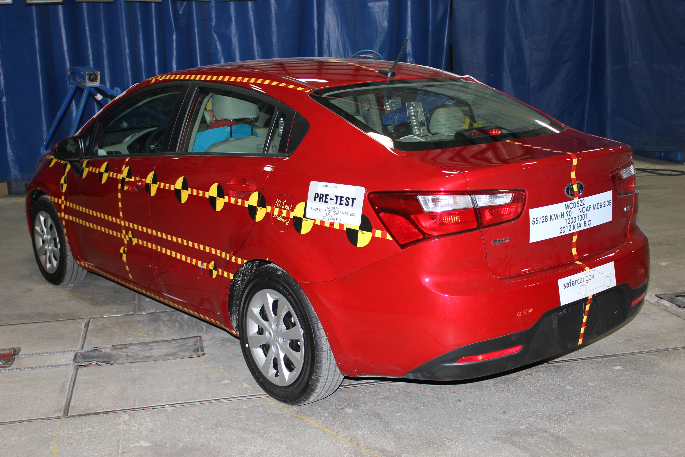 2012 KIA RIO crash image 10