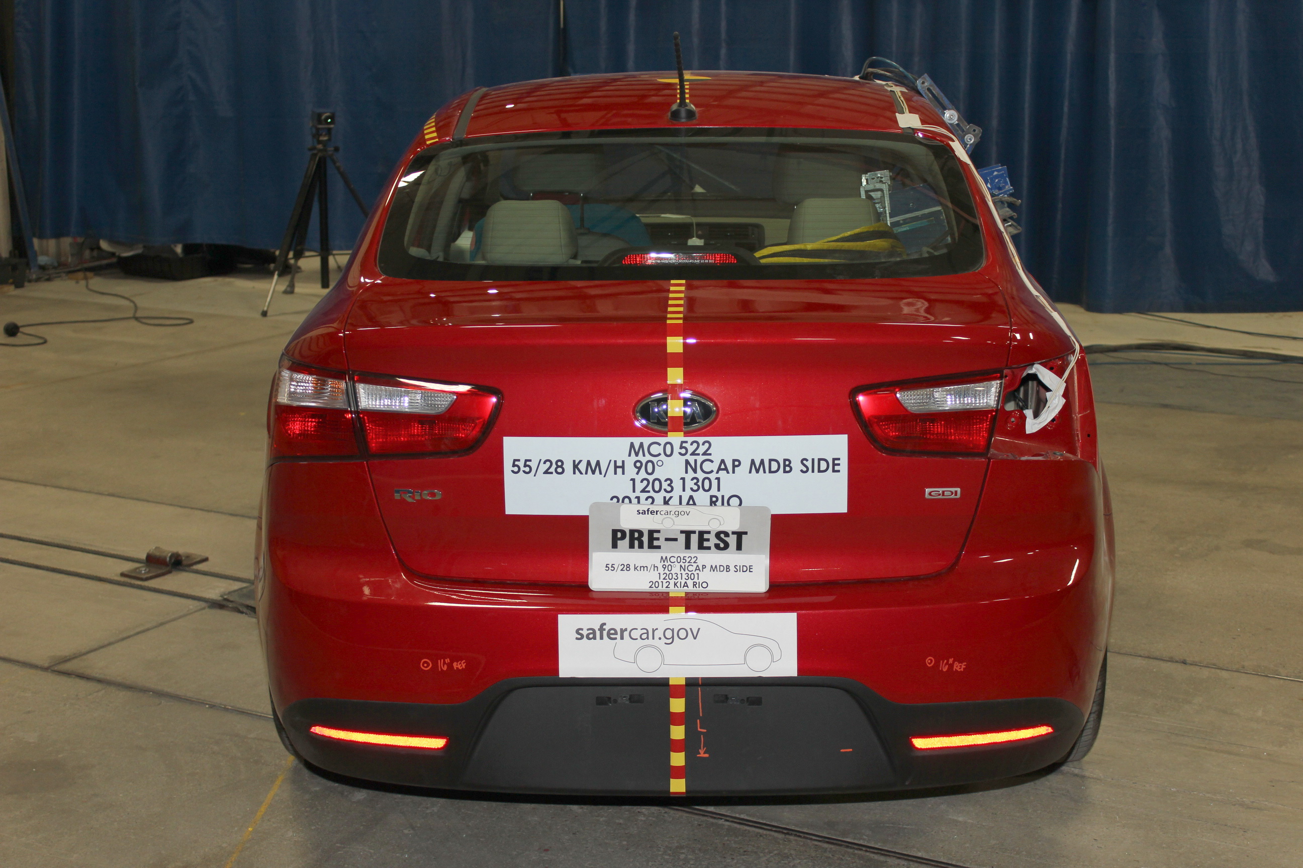2012 KIA RIO crash image 12