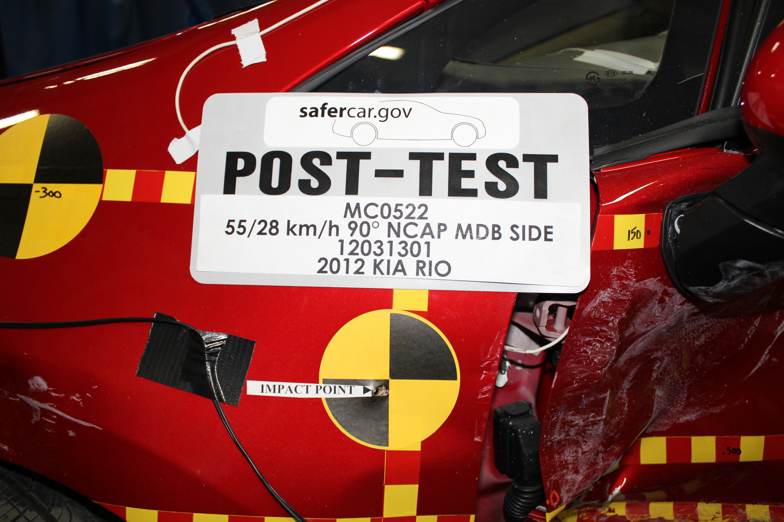 2012 KIA RIO crash image 21