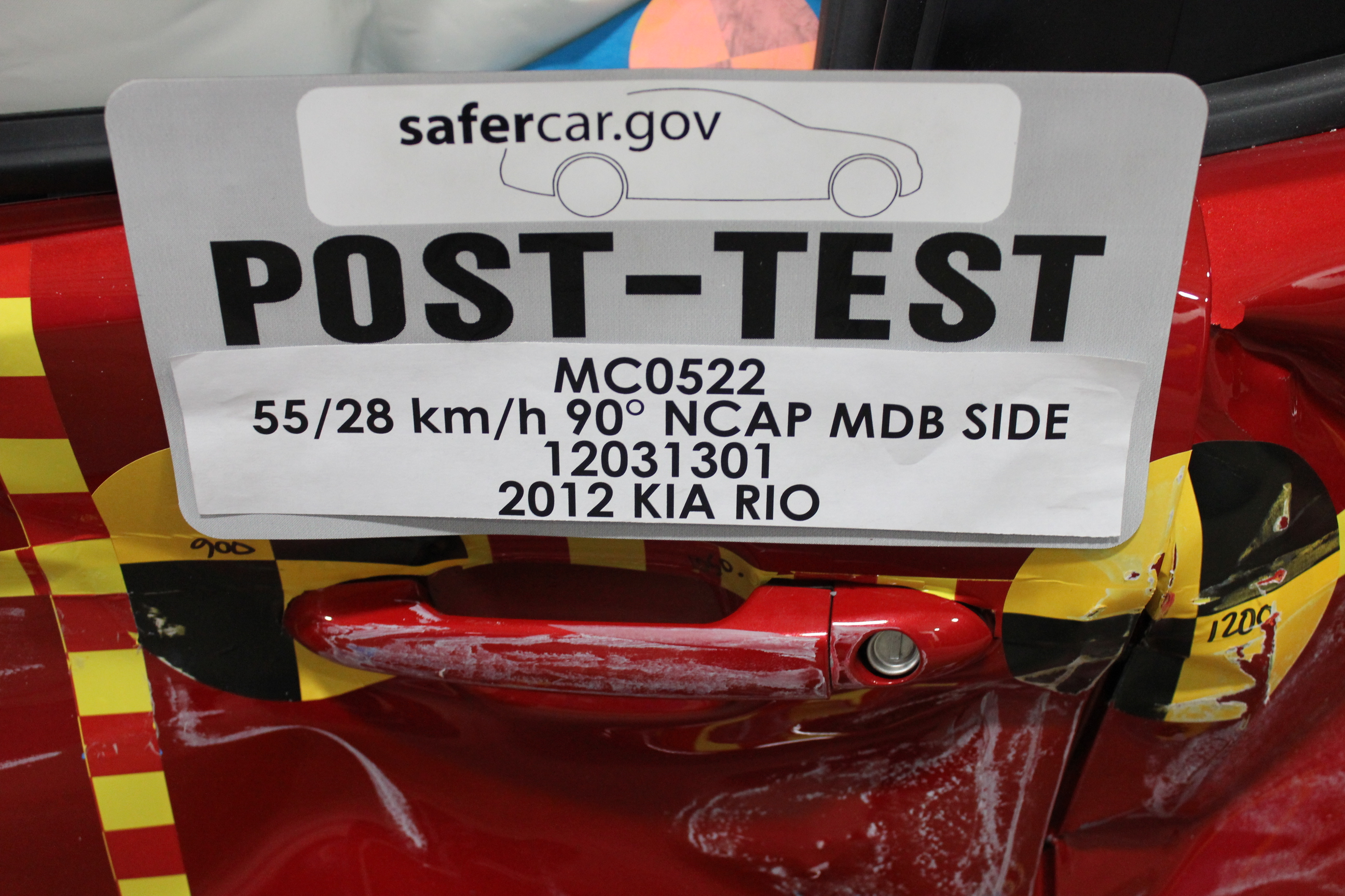 2012 KIA RIO crash image 23