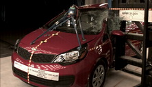 2012 KIA RIO crash-test photo