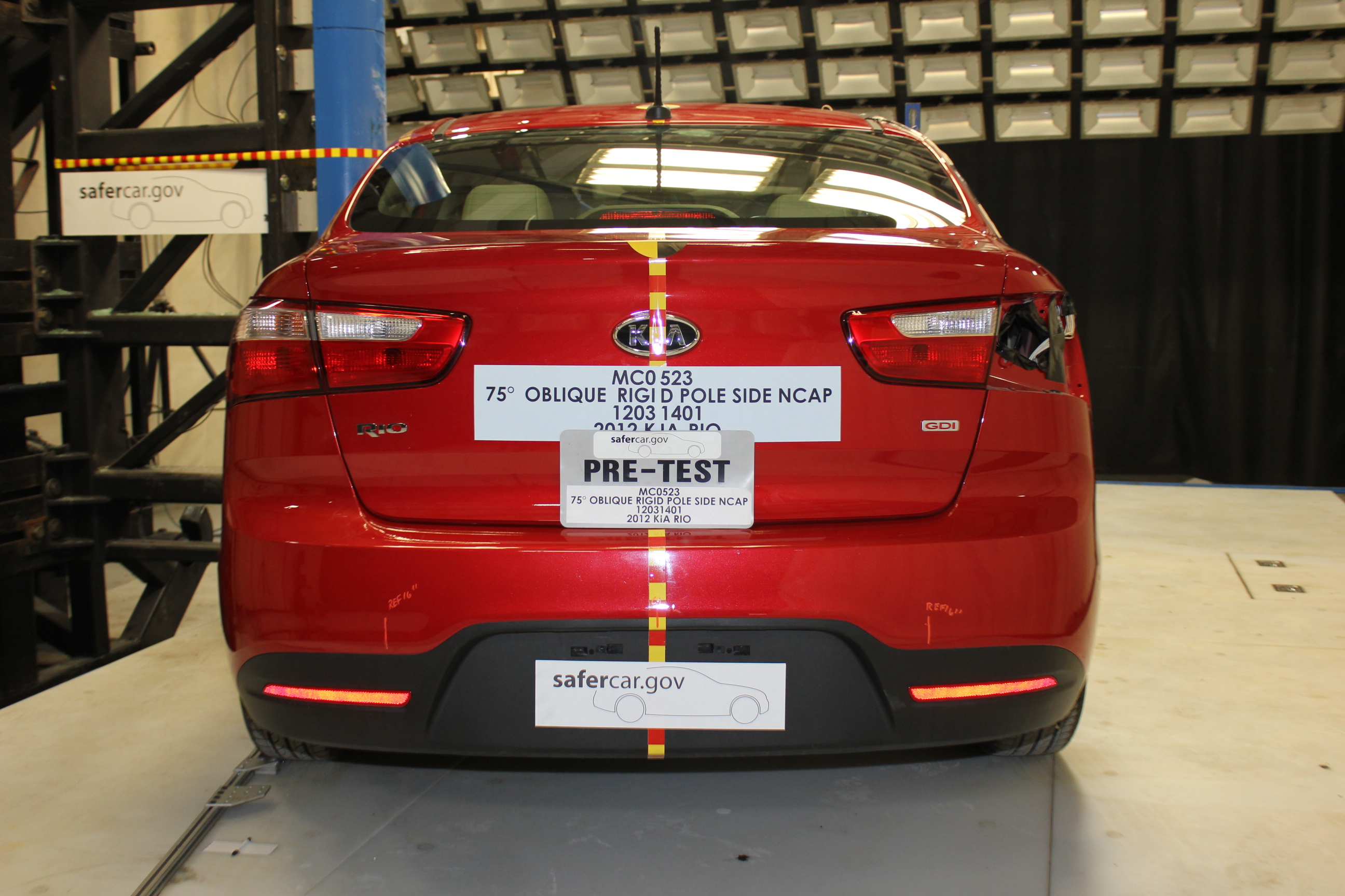 2012 KIA RIO crash image 12