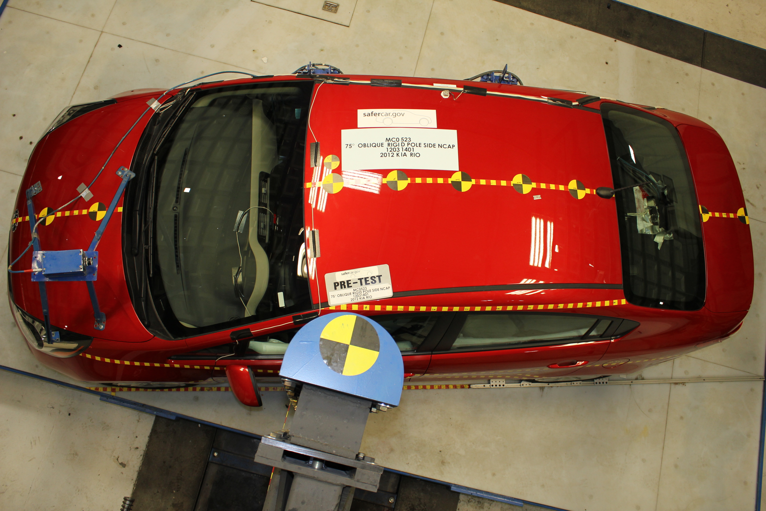 2012 KIA RIO crash image 16
