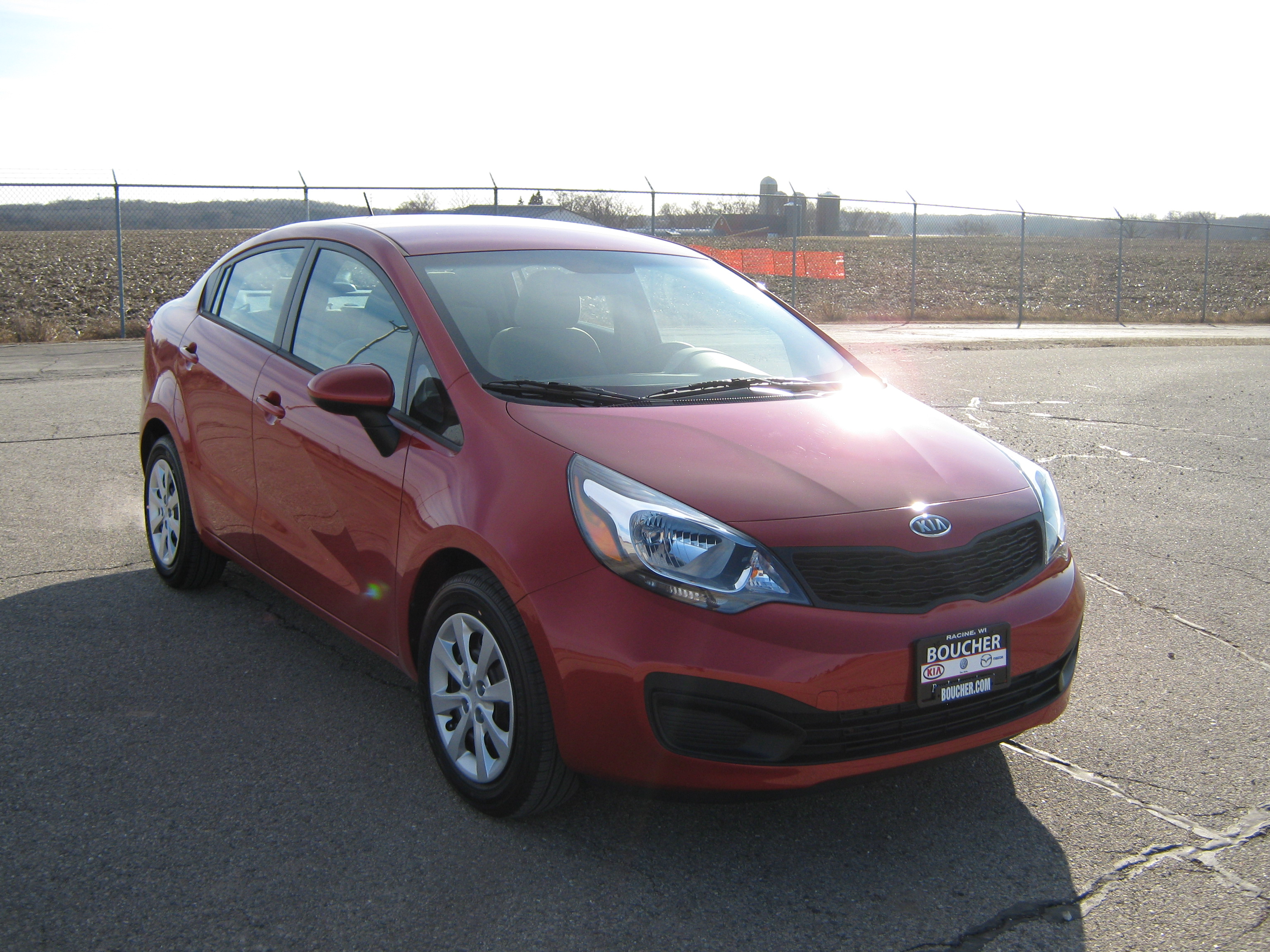 2012 KIA RIO crash image 2