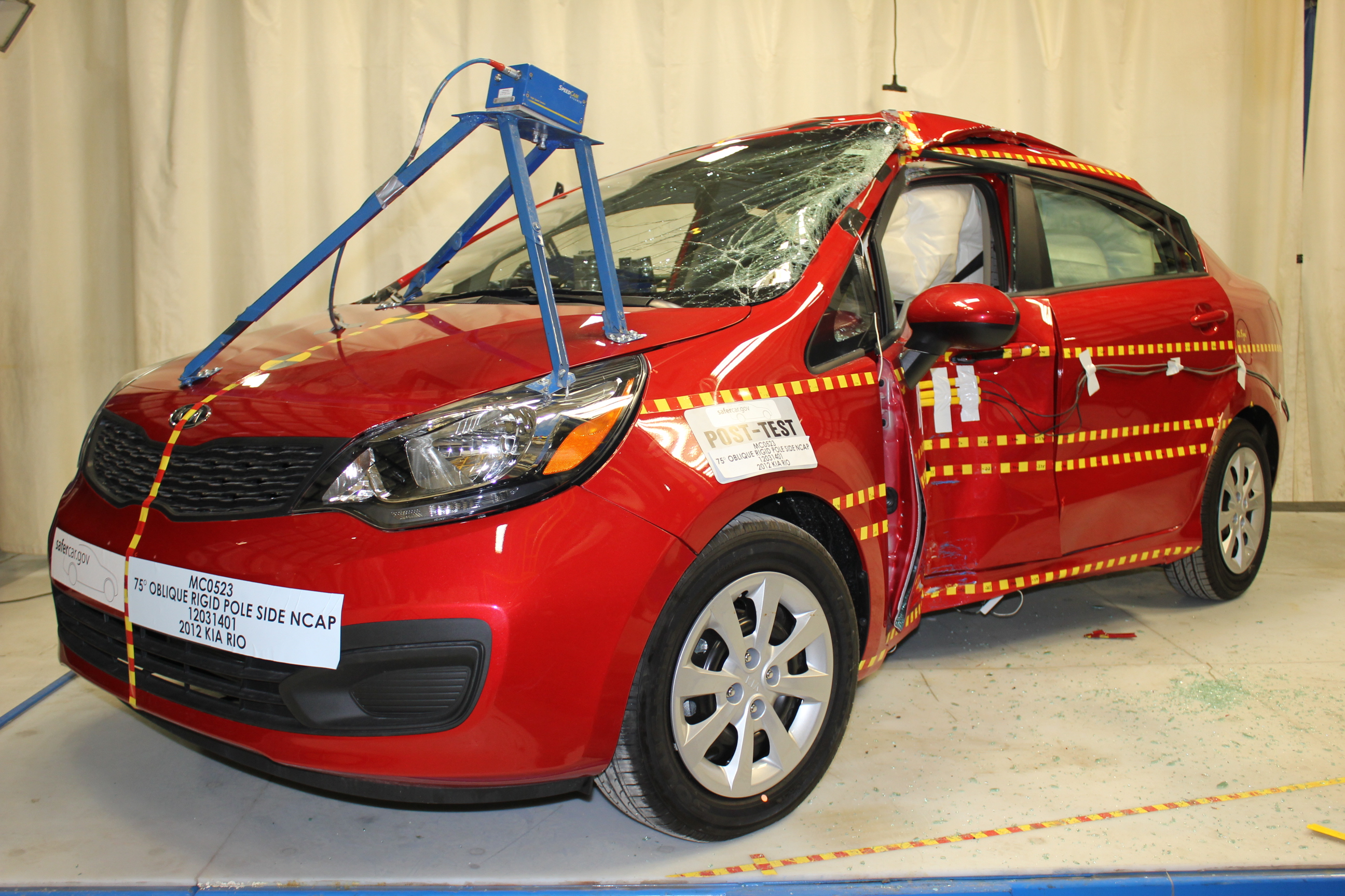 2012 KIA RIO crash image 7