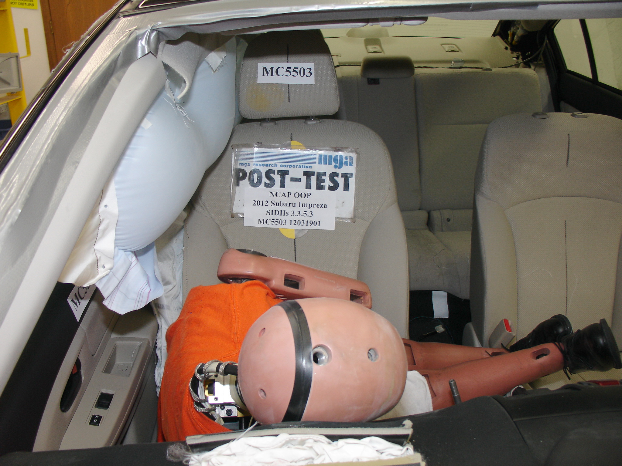 2012 SUBARU IMPREZA crash image 14