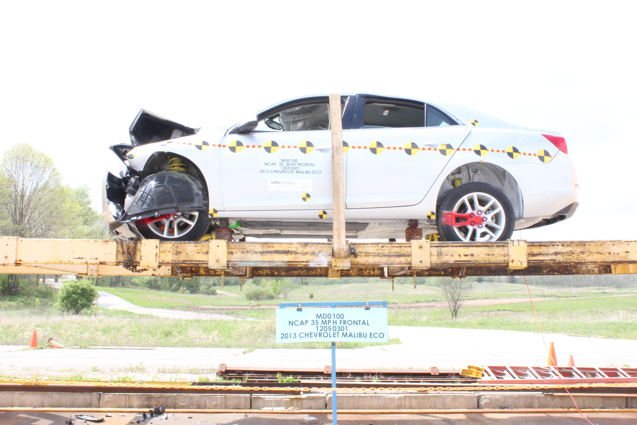 2013 CHEVROLET MALIBU ECO EASSIST crash image