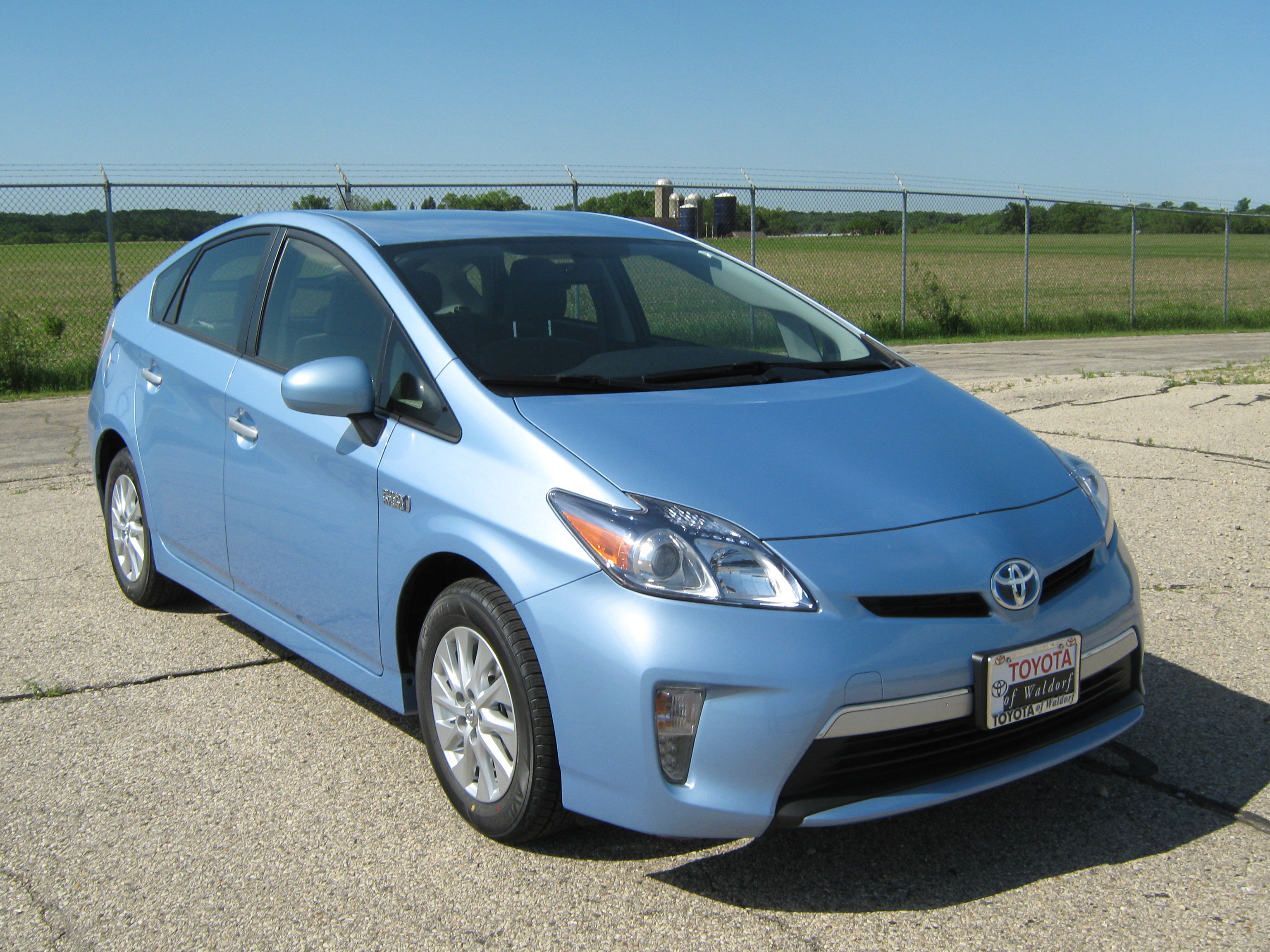 2012 TOYOTA PRIUS PLUG-IN crash image