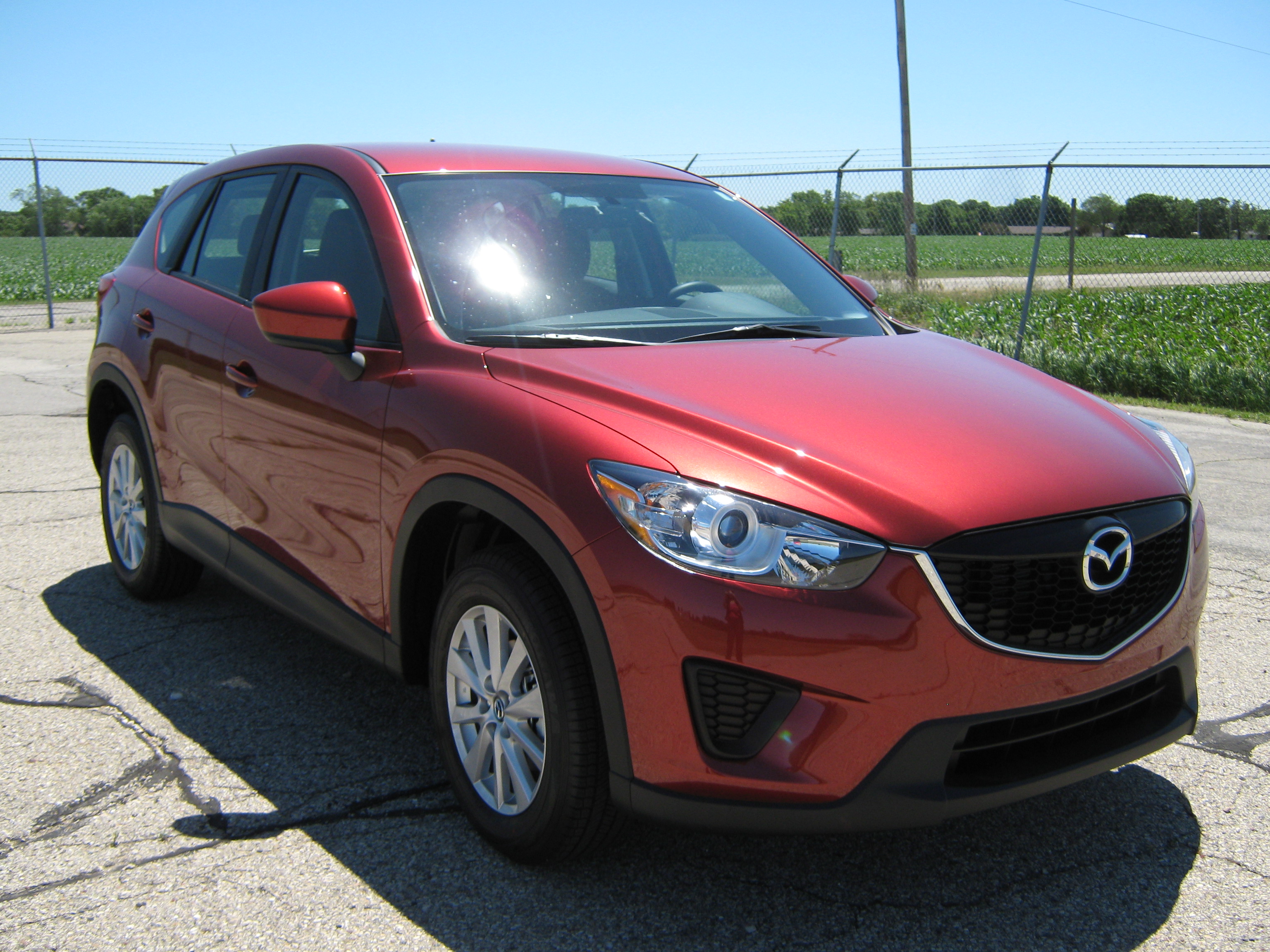 2013 MAZDA CX-5 crash image