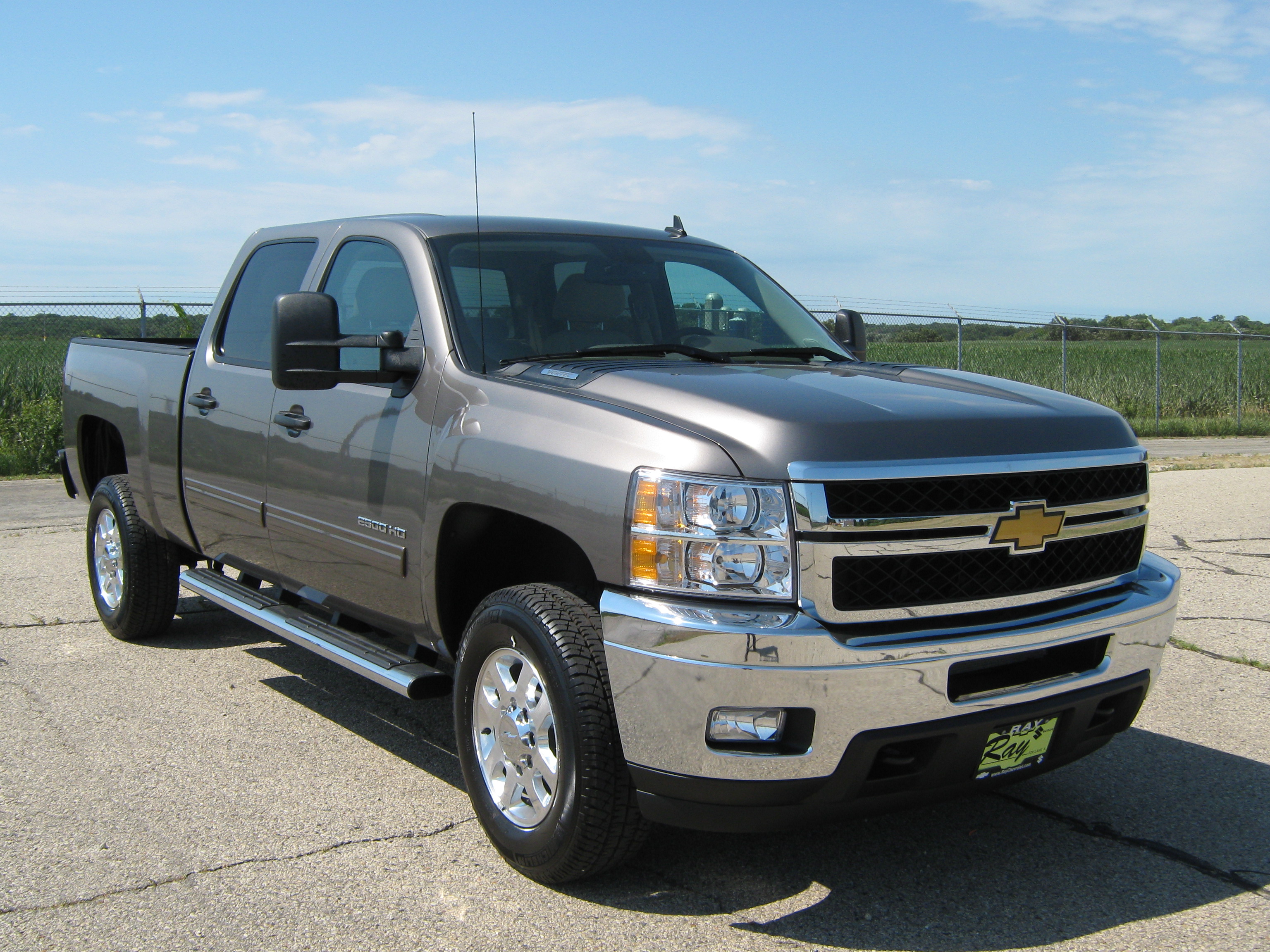 2012 CHEVROLET SILVERADO2500 crash-test photo