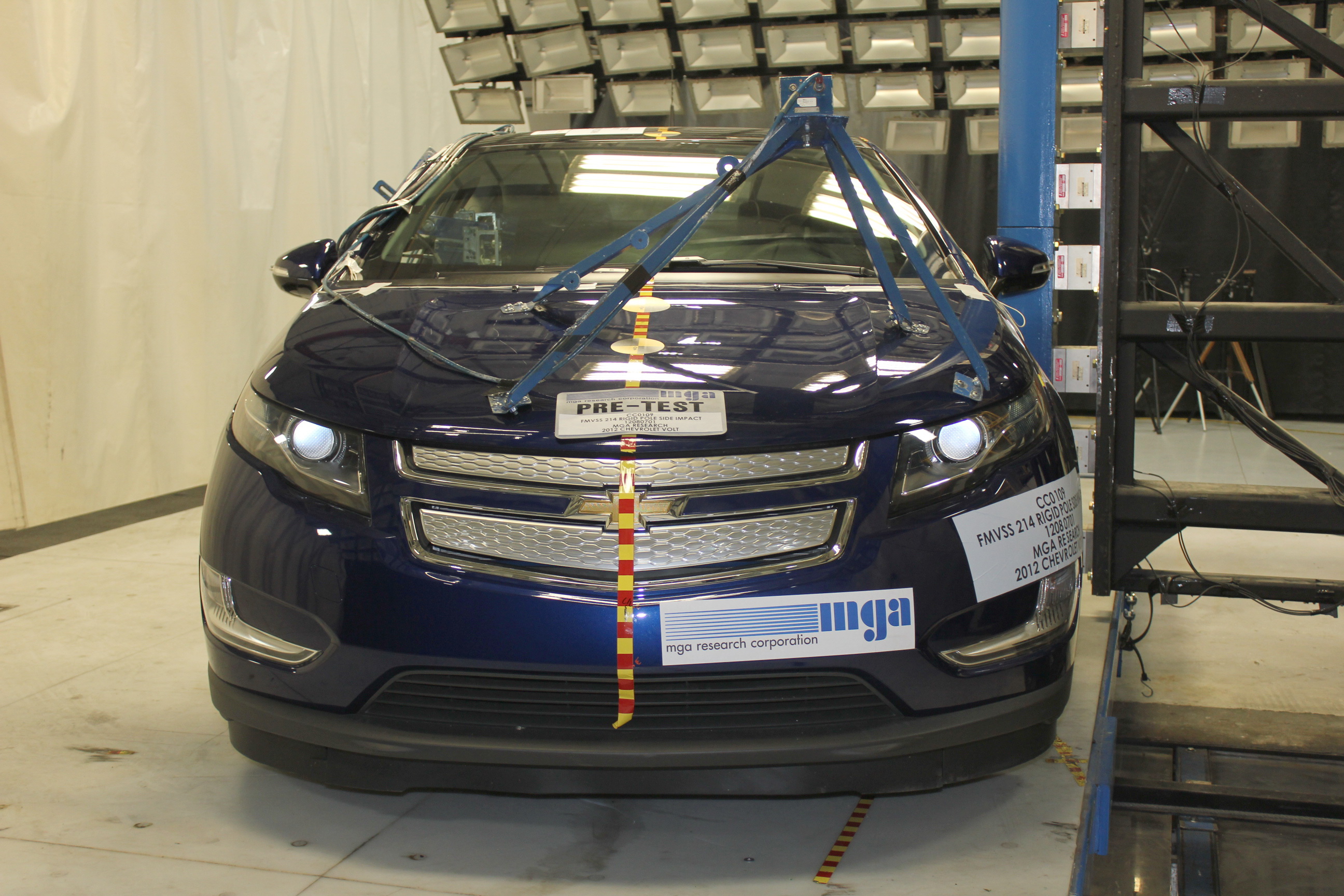 2012 CHEVROLET VOLT crash image