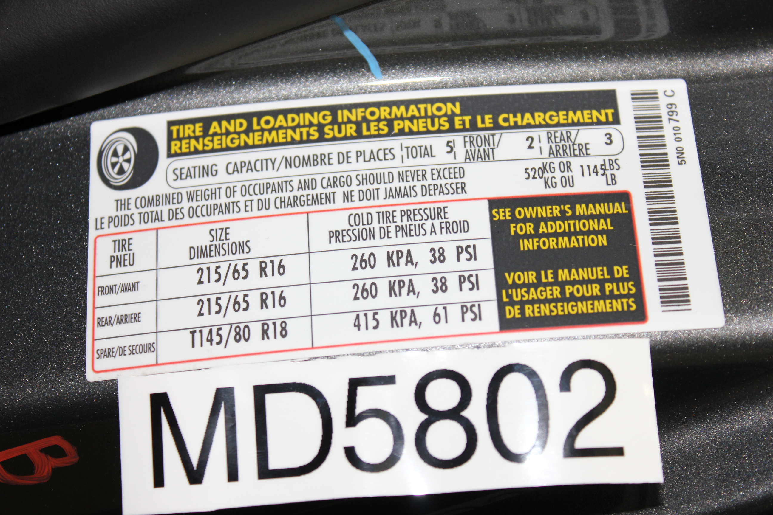 2013 VOLKSWAGEN TIGUAN crash image 4