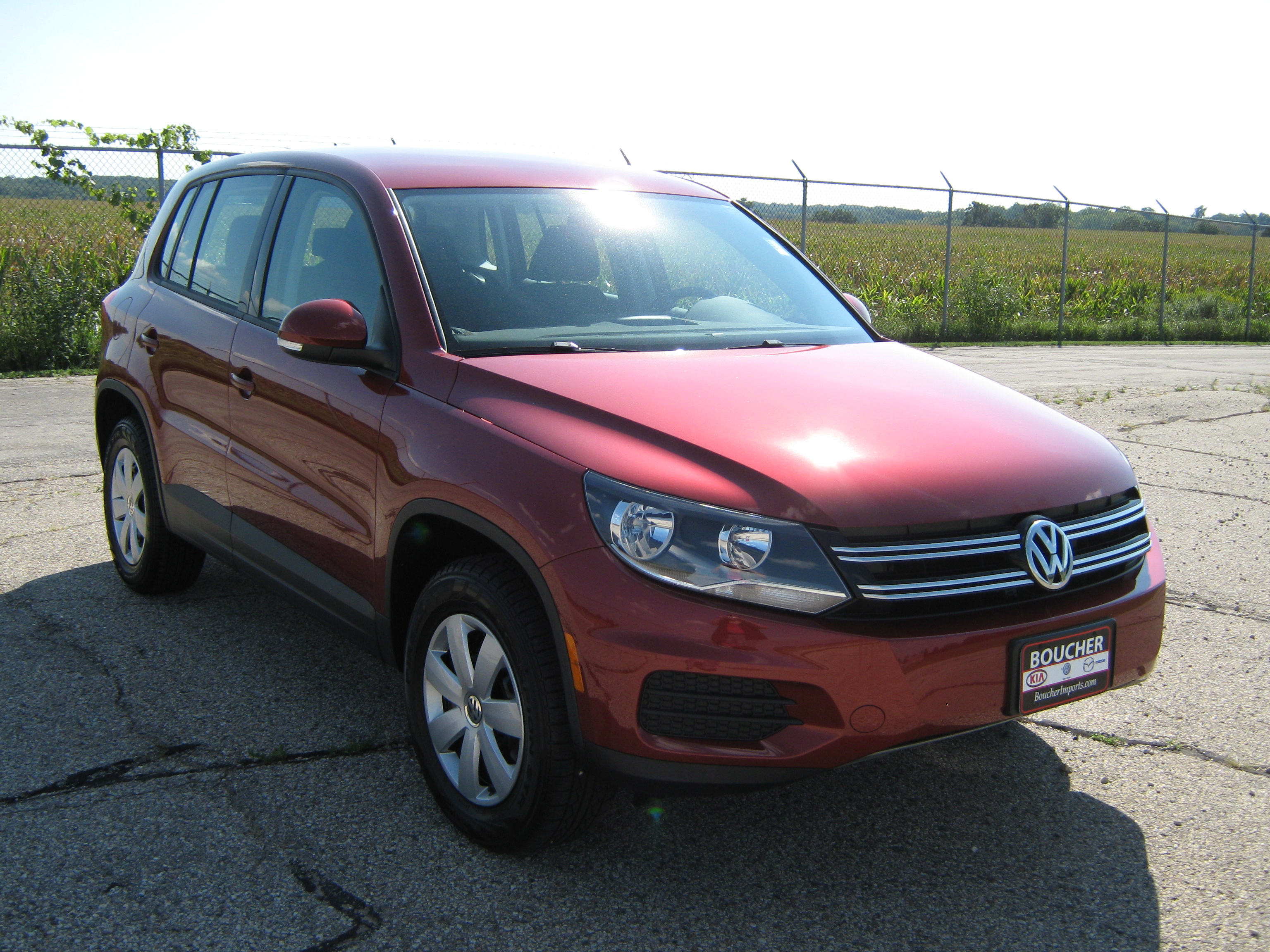 2013 VOLKSWAGEN TIGUAN crash-test photo