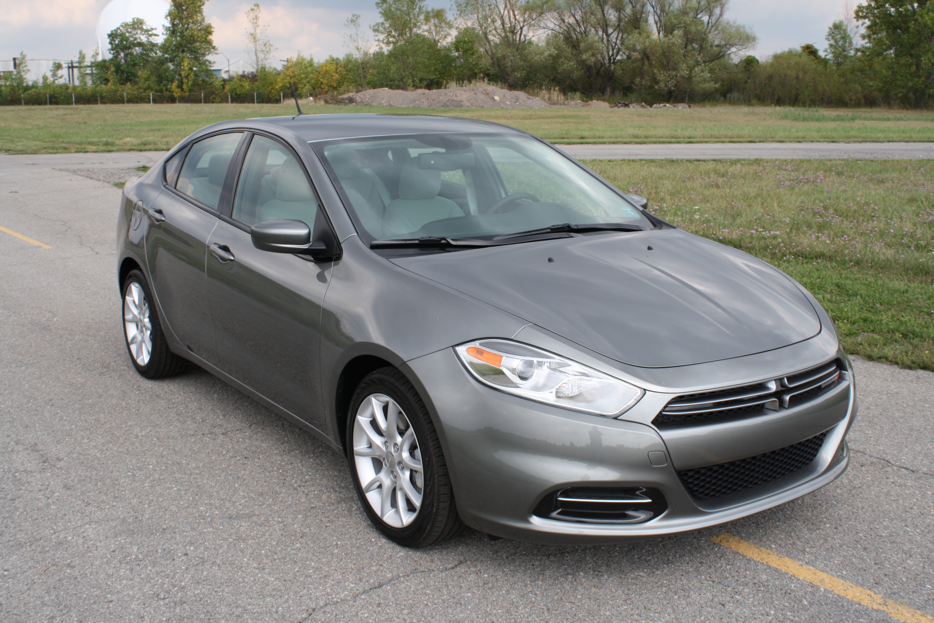 2013 DODGE DART crash image