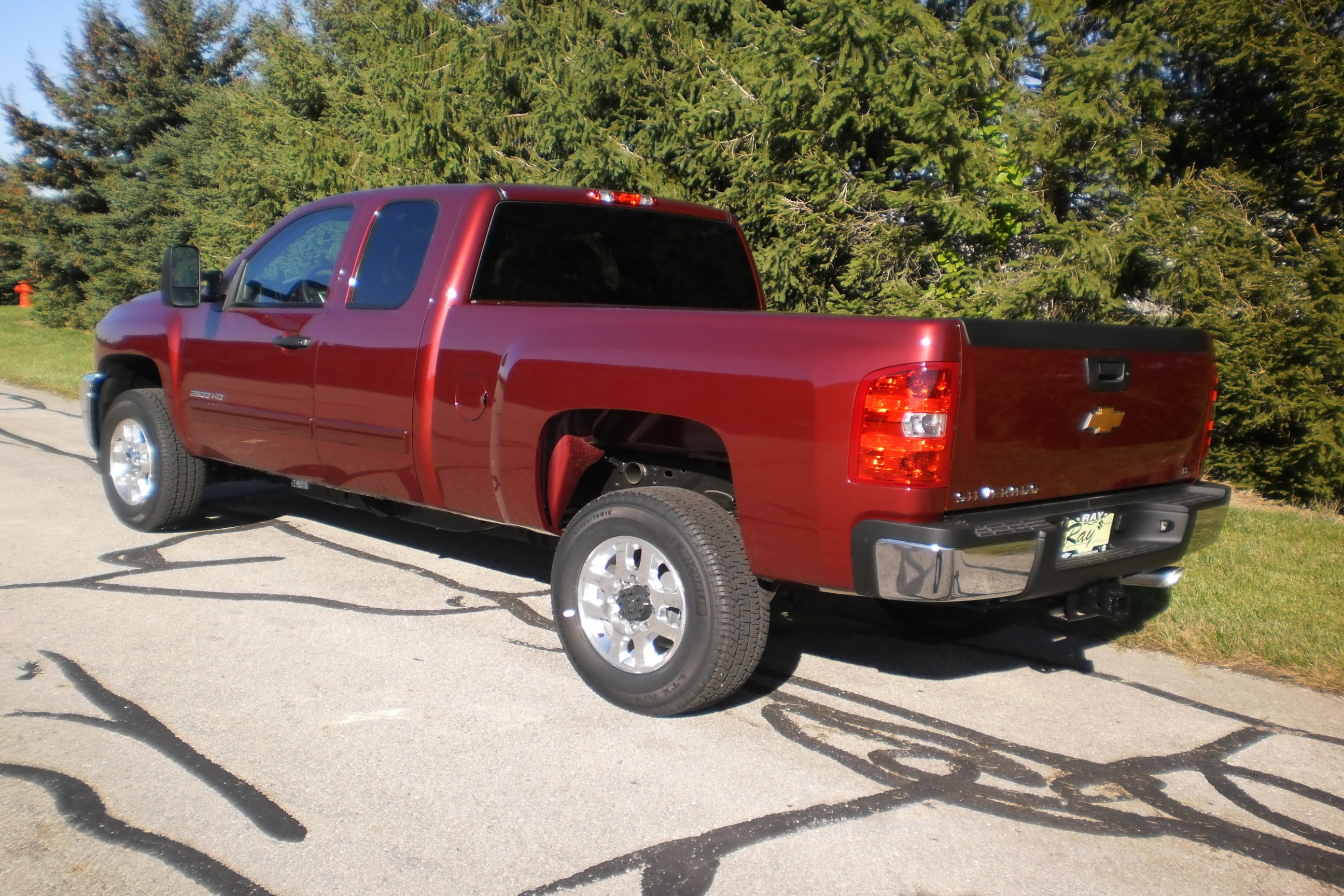 2013 CHEVROLET SILVERADO2500 crash image 2