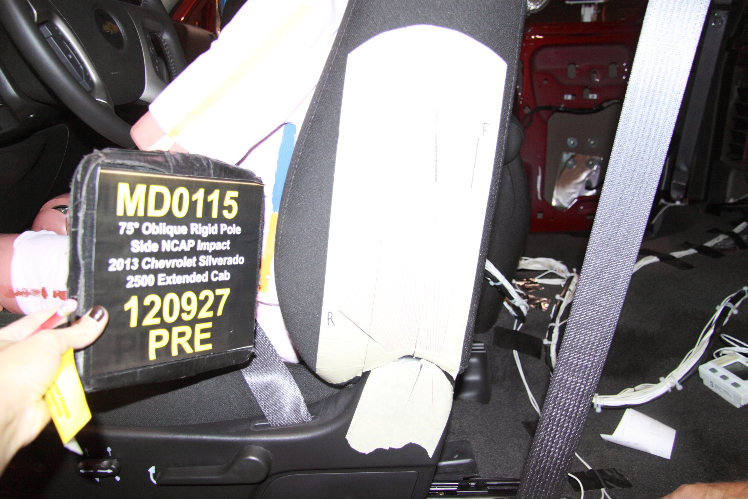 2013 CHEVROLET SILVERADO2500 crash image 23