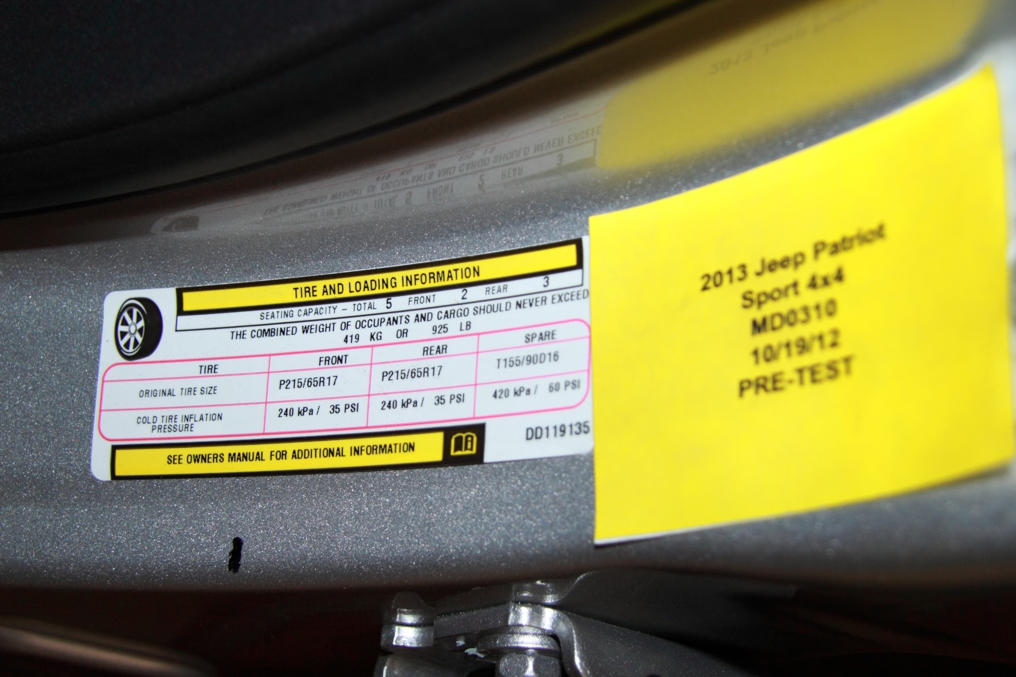2013 JEEP PATRIOT crash image 4