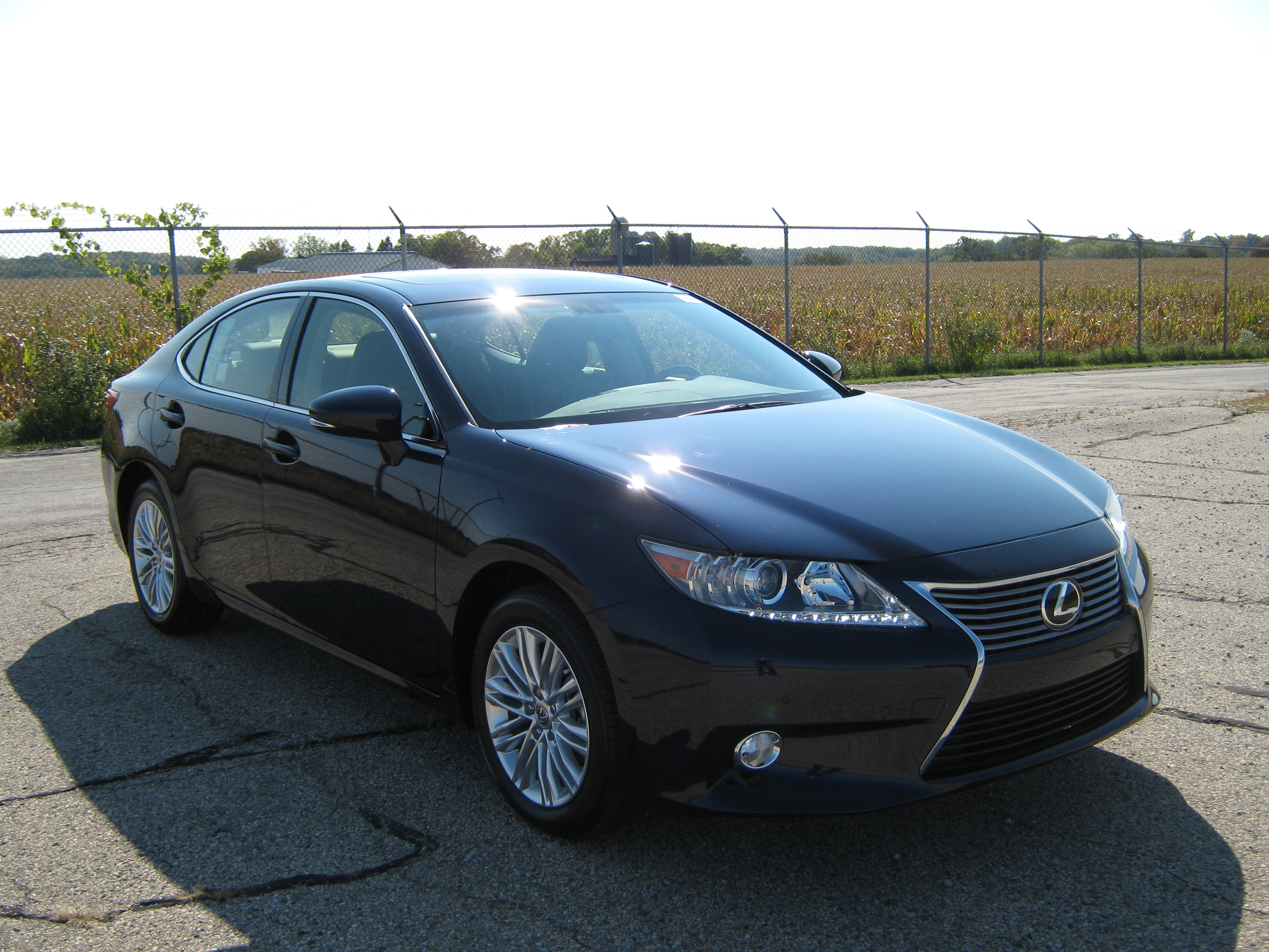 2013 LEXUS ES 350 crash image