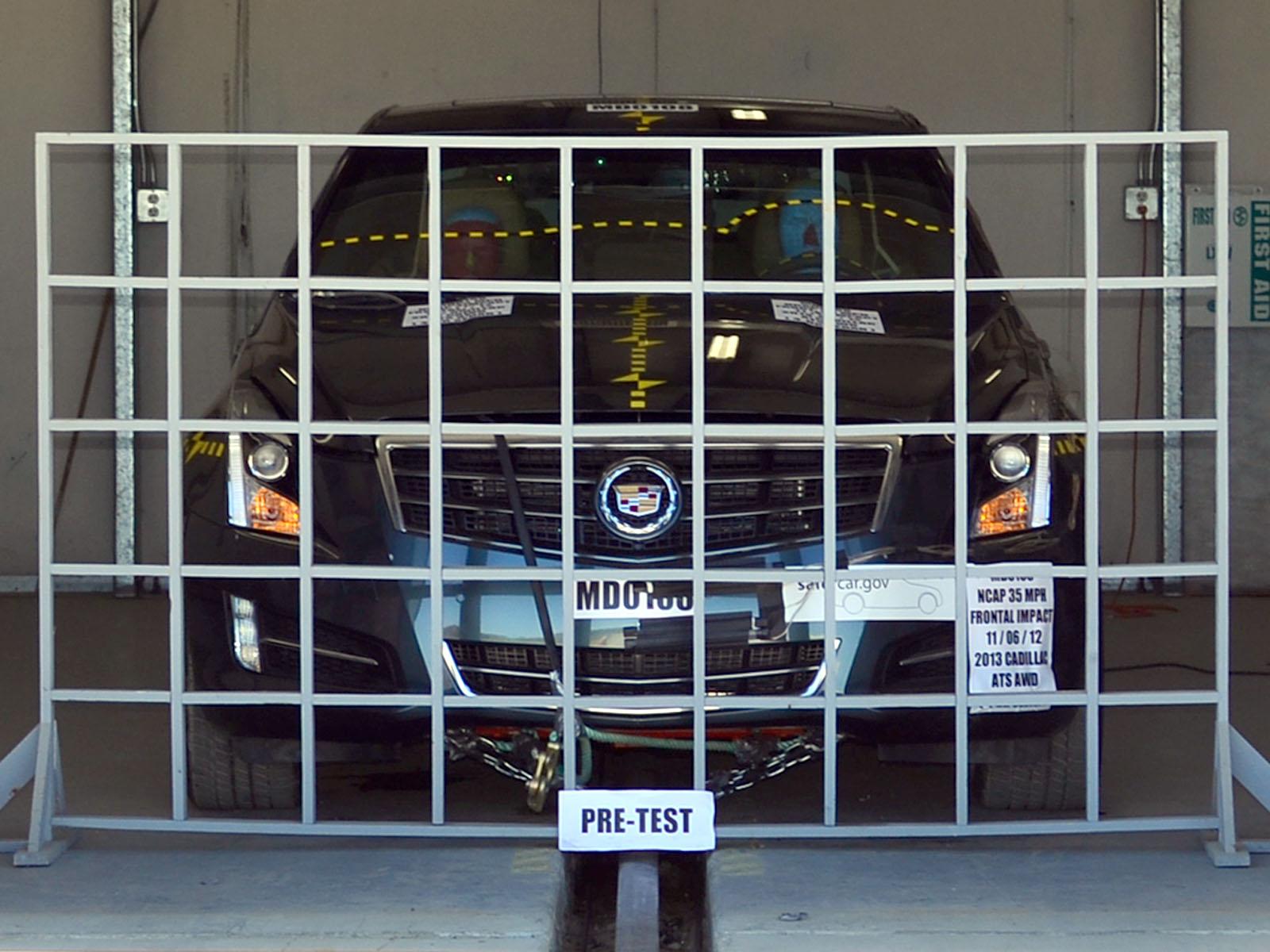 2013 CADILLAC ATS crash image