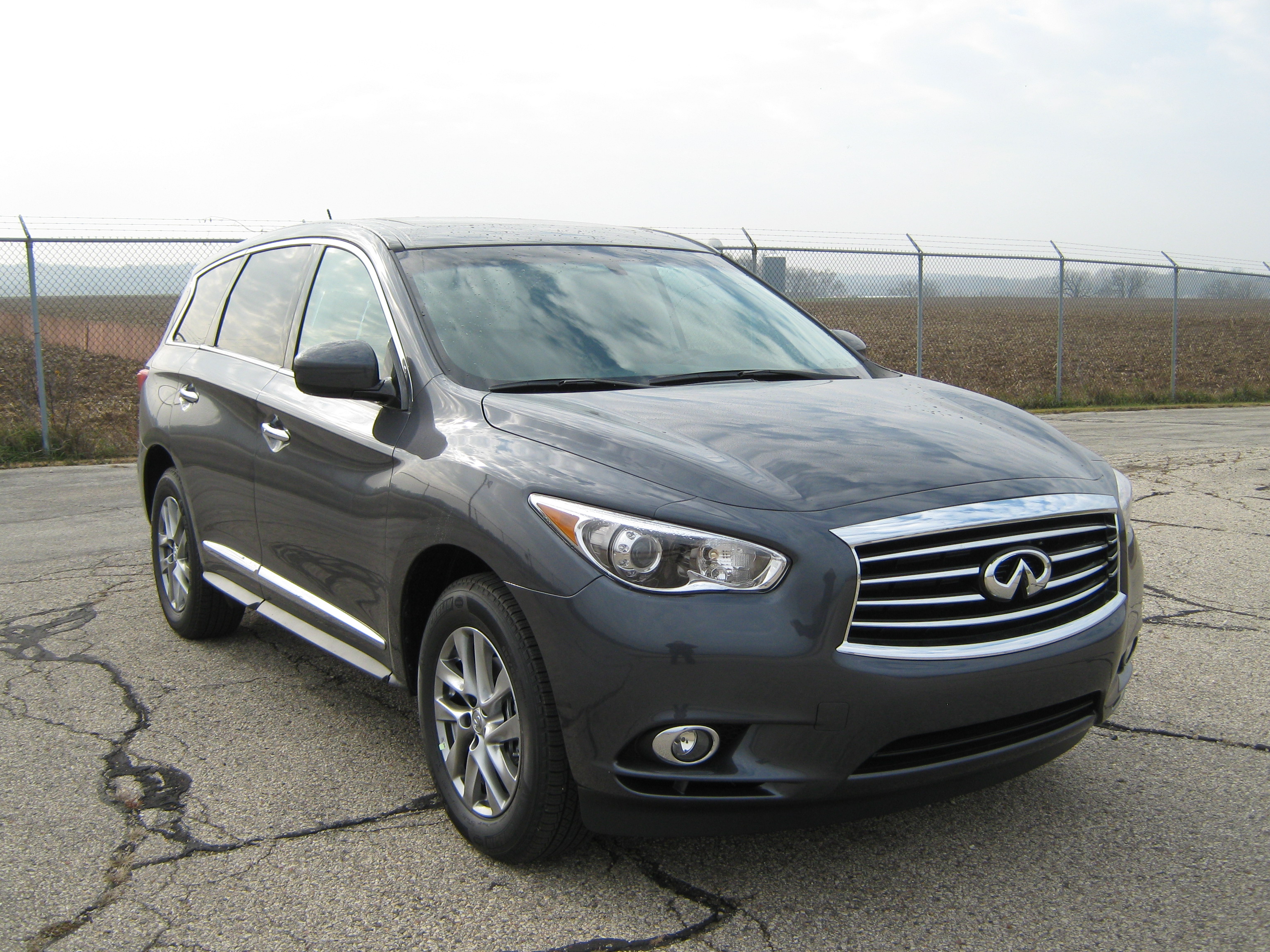 2013 INFINITI JX crash image