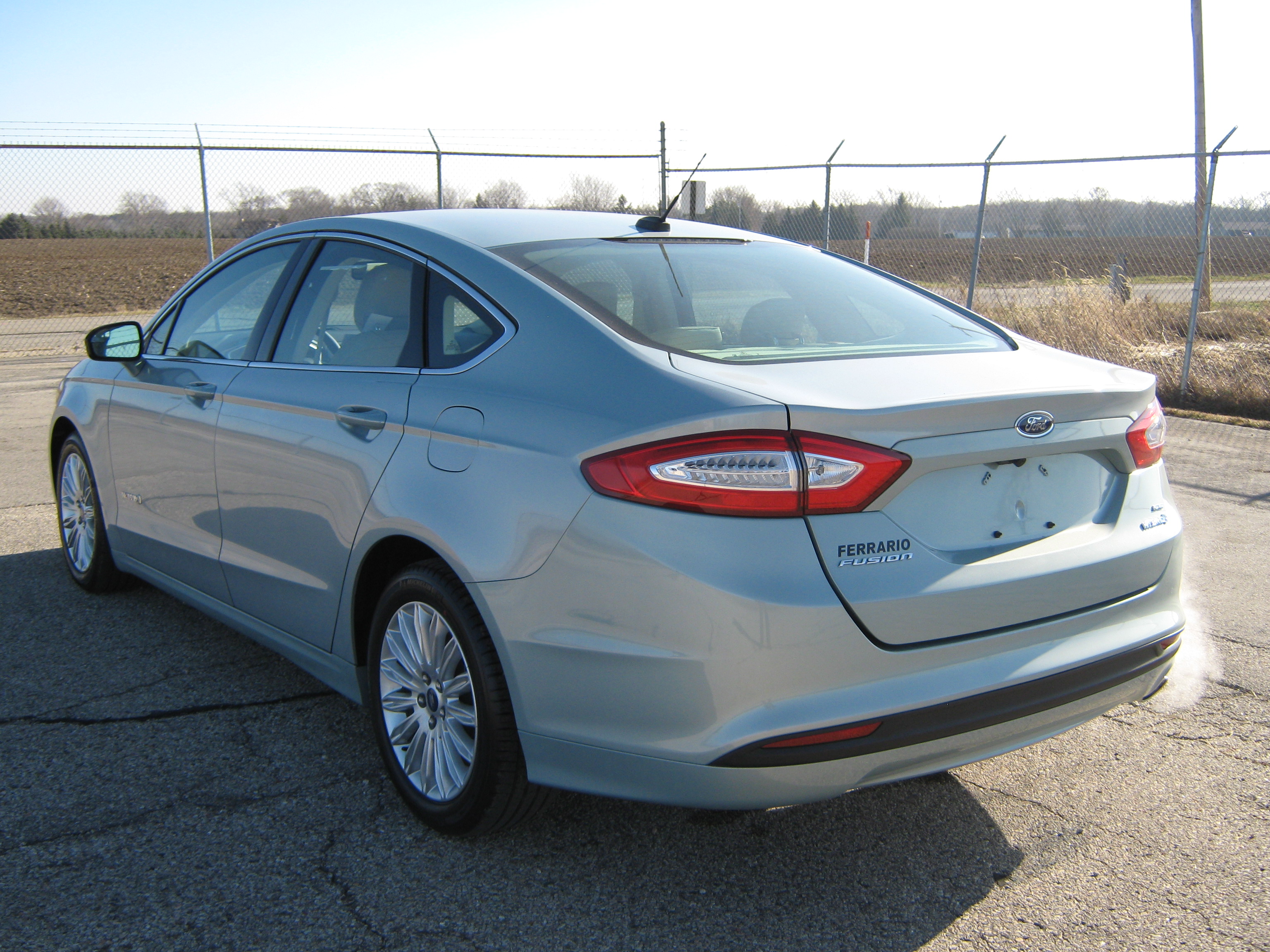 2013 FORD FUSION HYBRID crash image 2