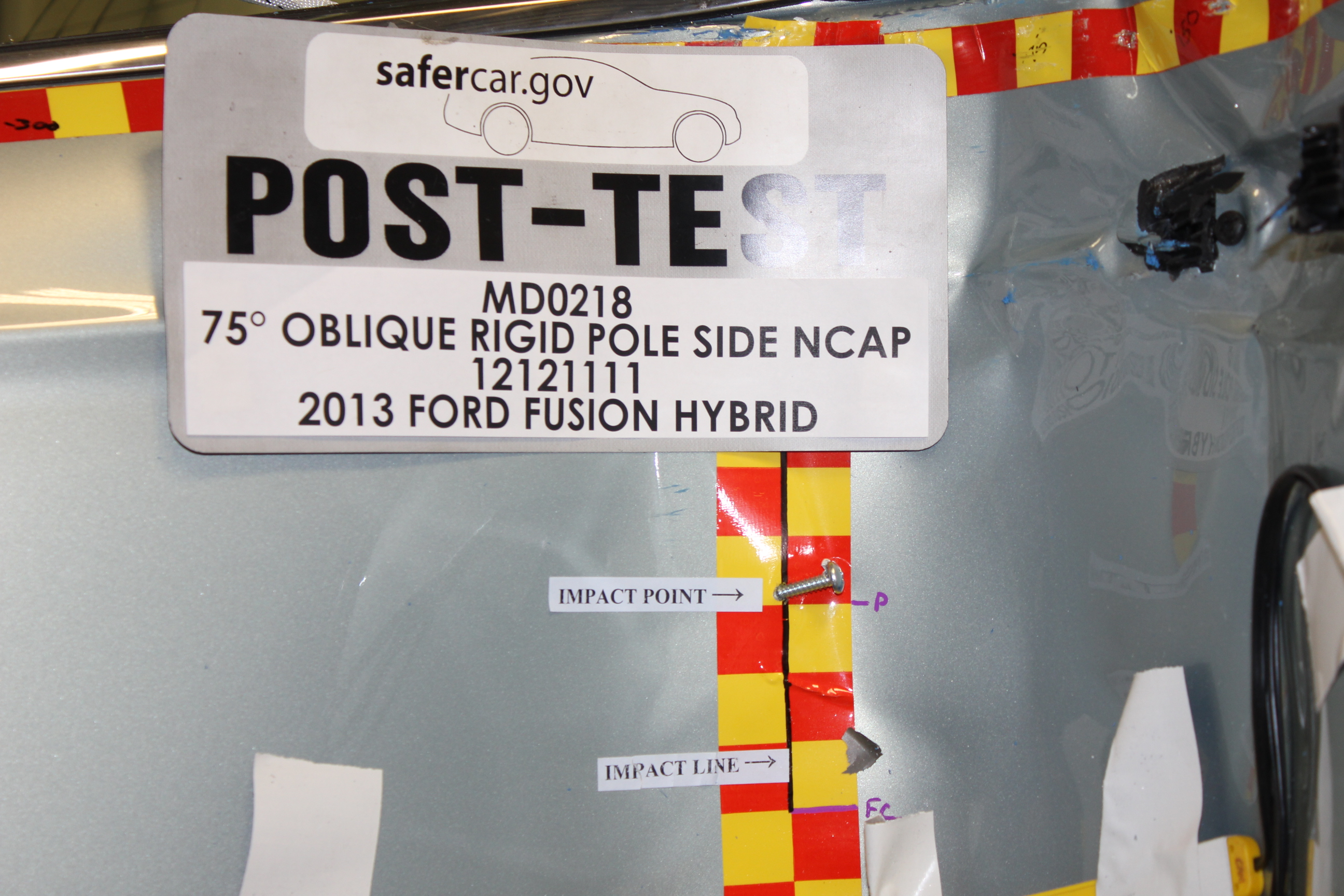 2013 FORD FUSION HYBRID crash image 20