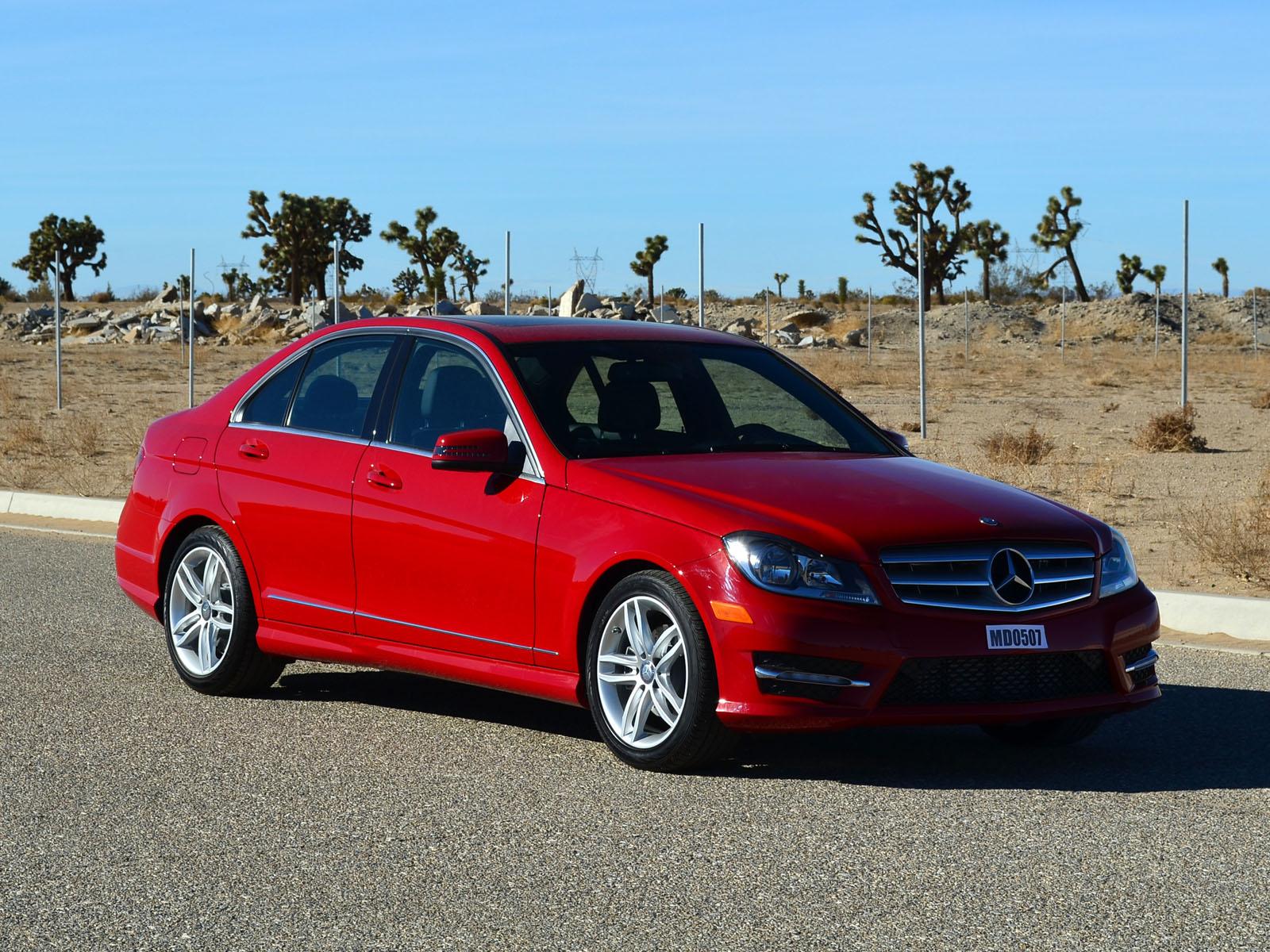 2013 MERCEDES C-CLASS crash image