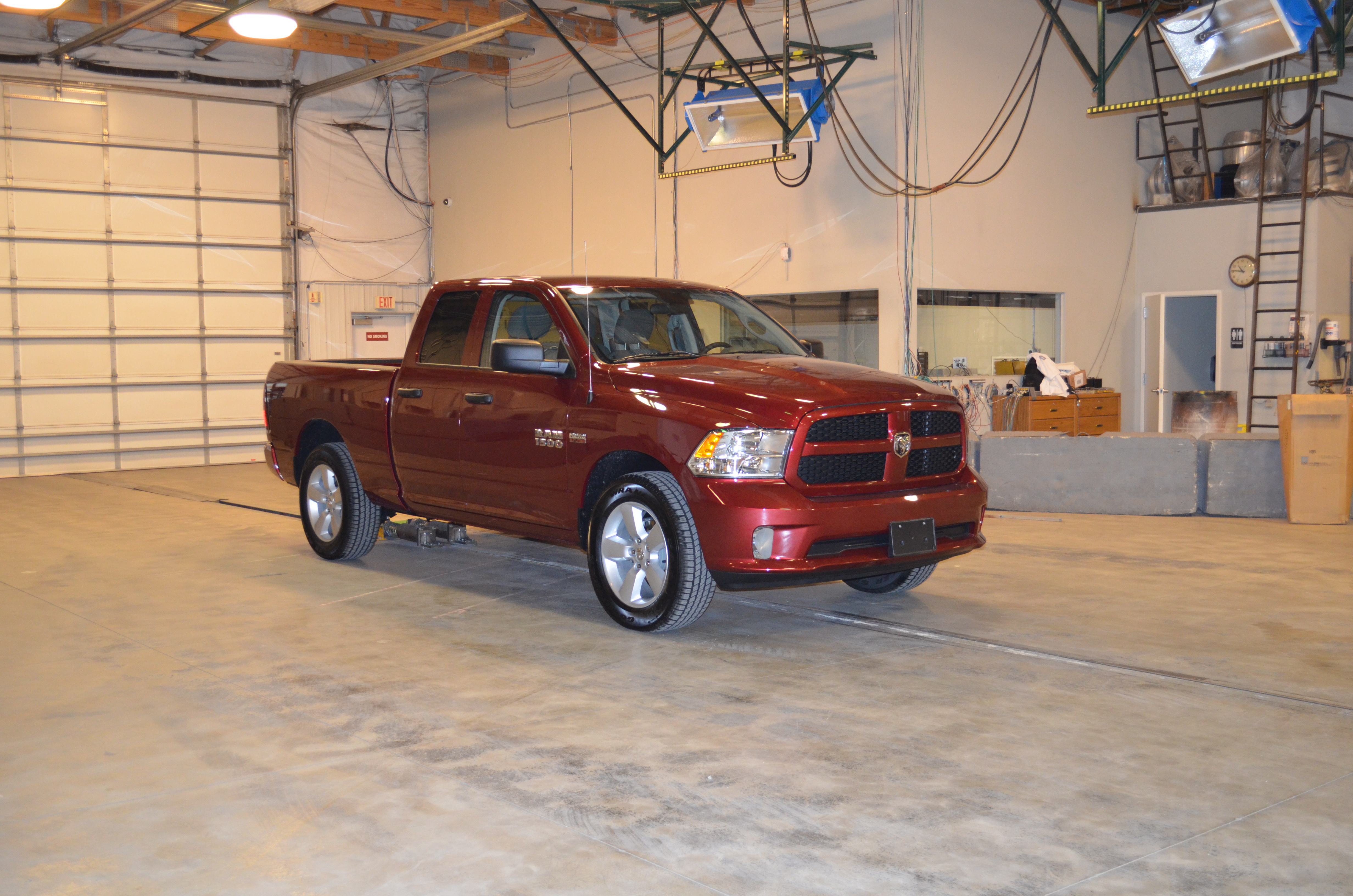 2013 RAM 1500 QUAD crash image