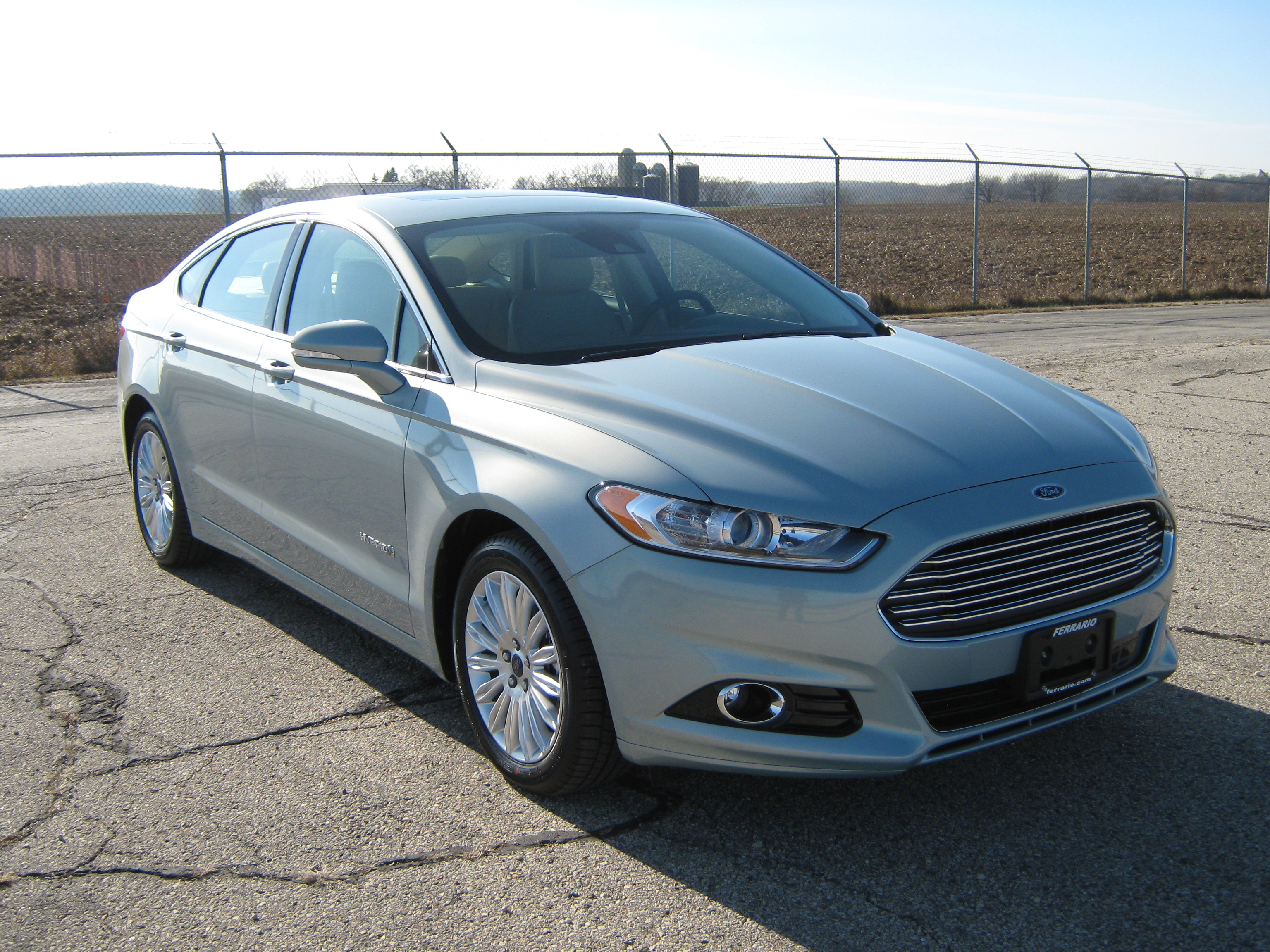 2013 FORD FUSION HYBRID crash image 5