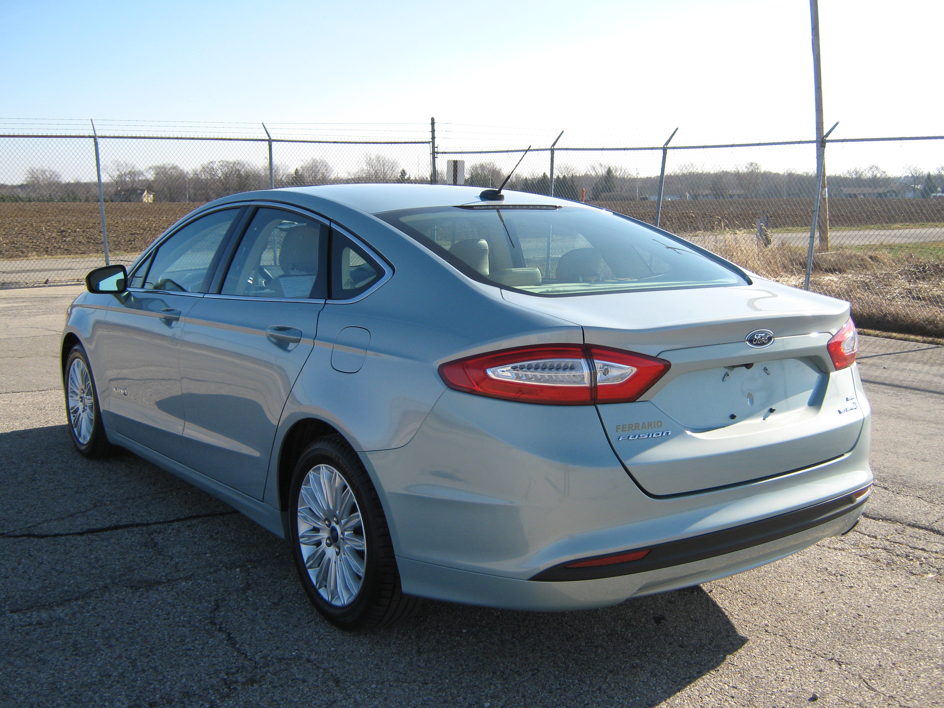 2013 FORD FUSION HYBRID crash image 6