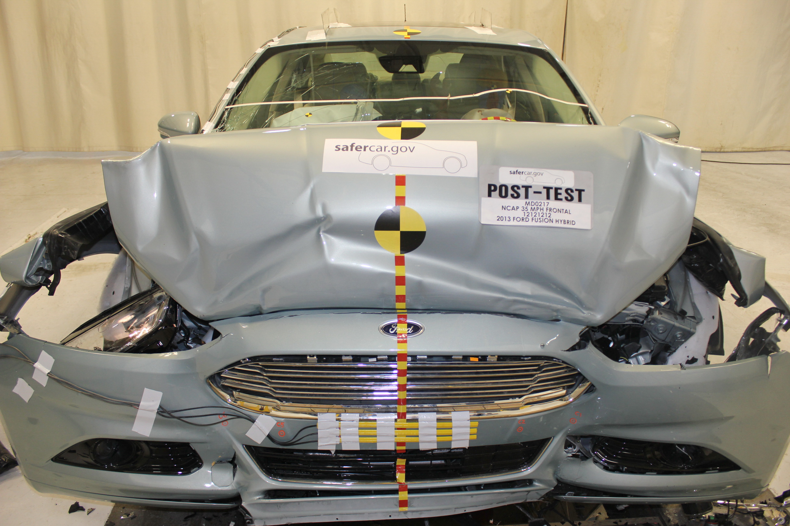 2013 FORD FUSION HYBRID crash image 8