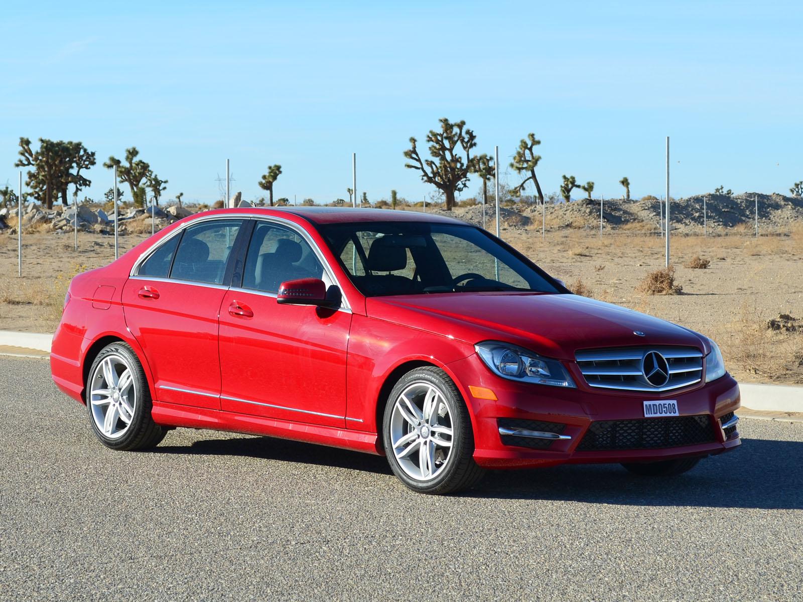 2013 MERCEDES C-CLASS crash image