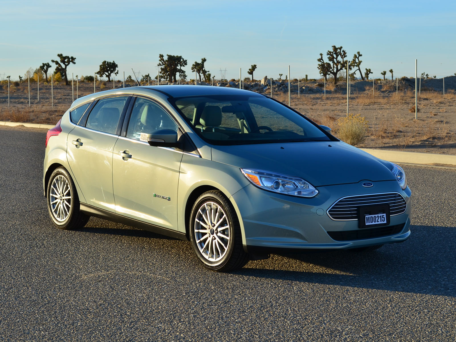 2013 FORD FOCUS BEV crash-test photo