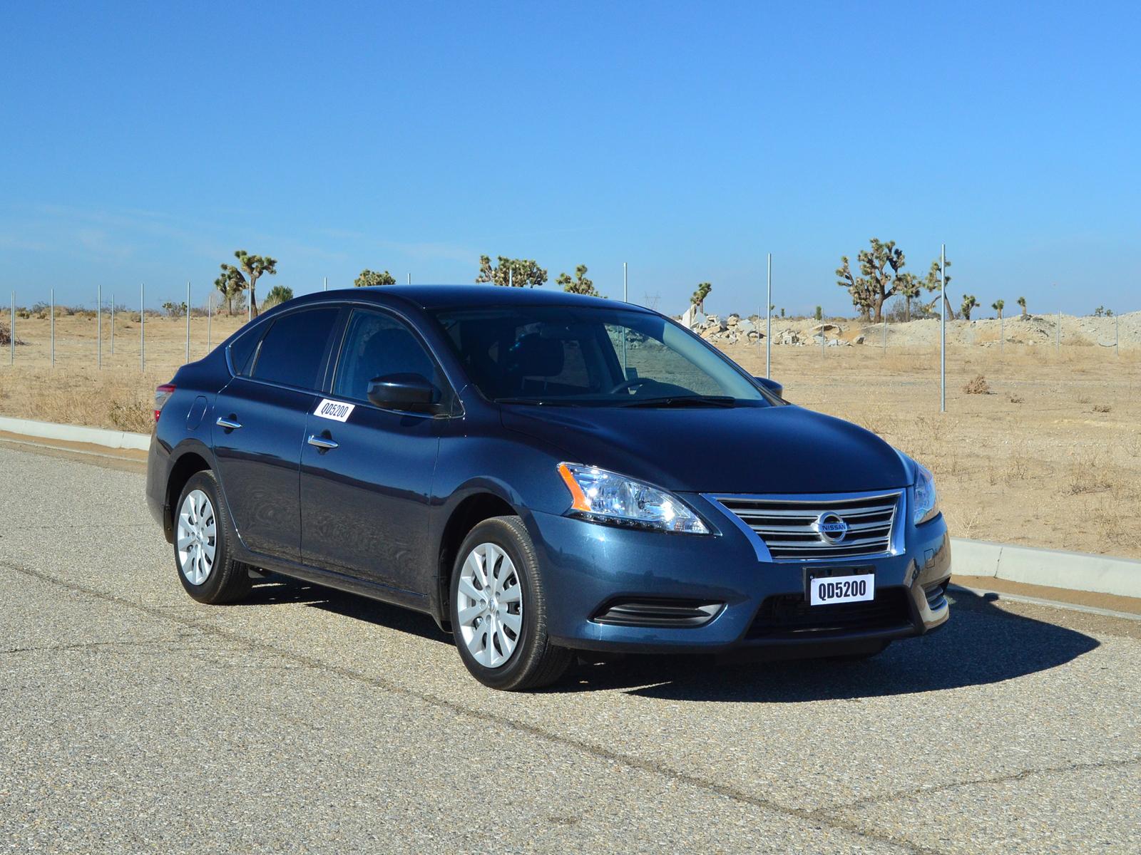 2013 NISSAN SENTRA crash-test photo