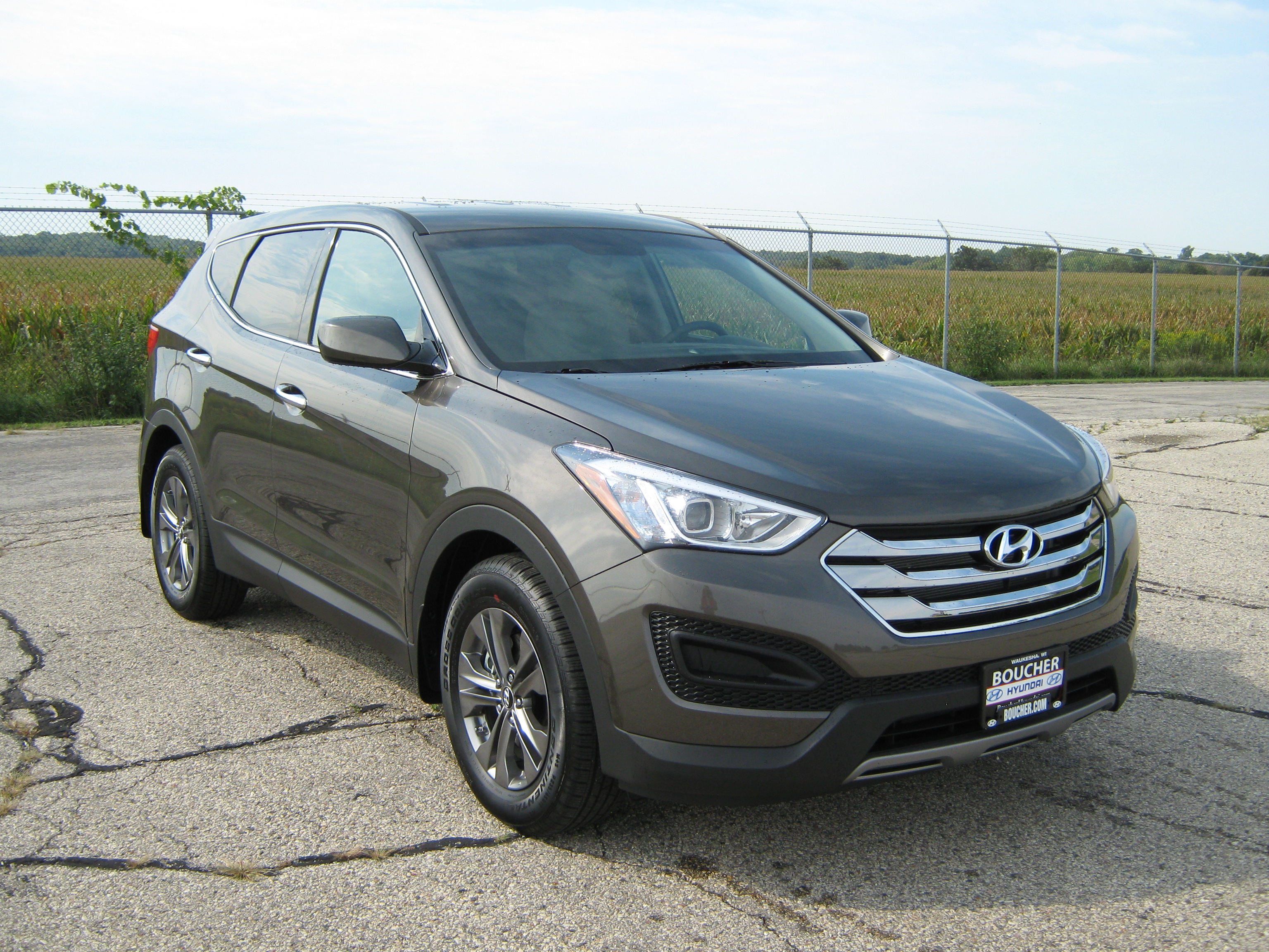2013 HYUNDAI SANTA FE SPORT crash image
