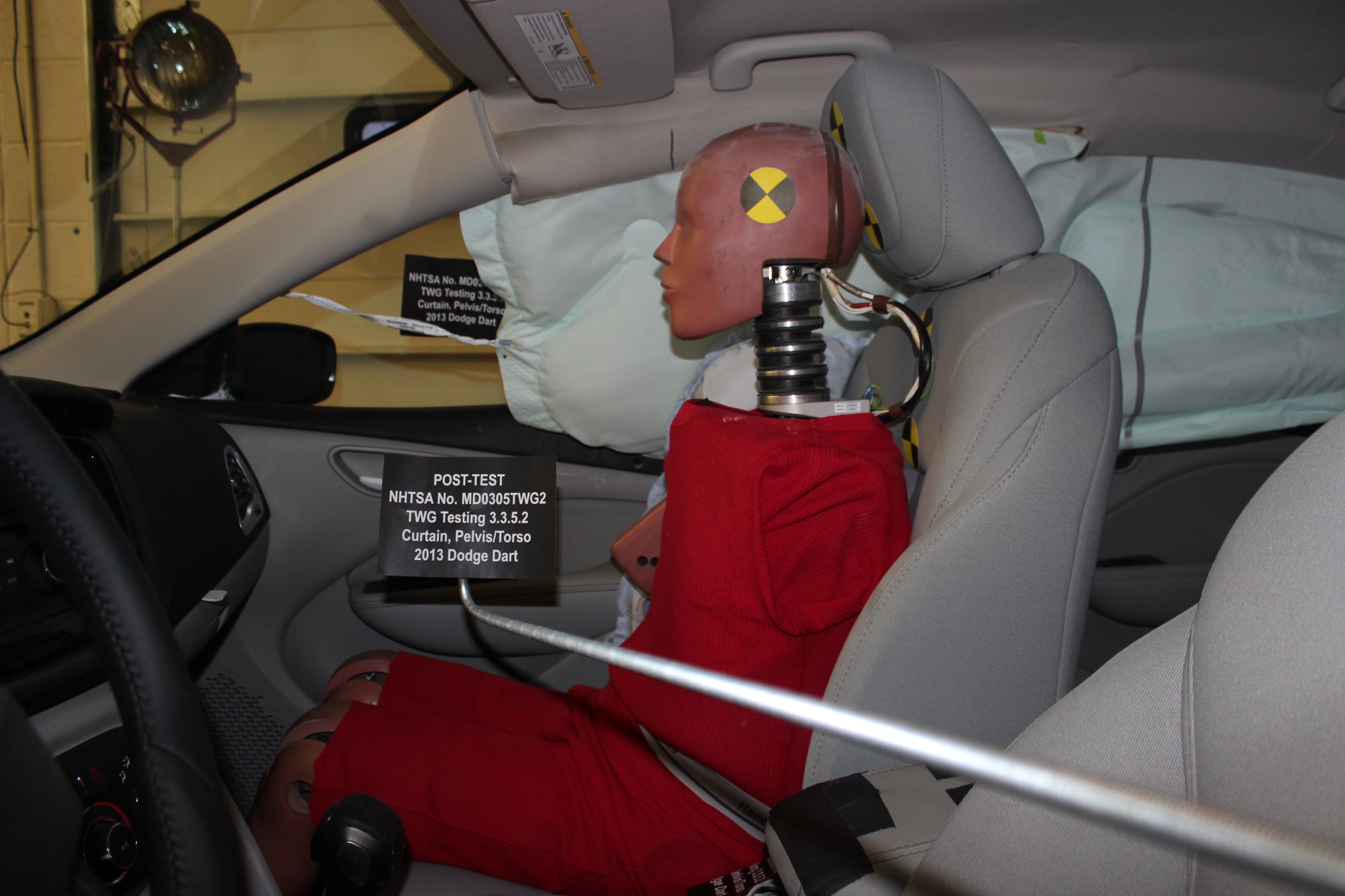2013 DODGE DART crash image
