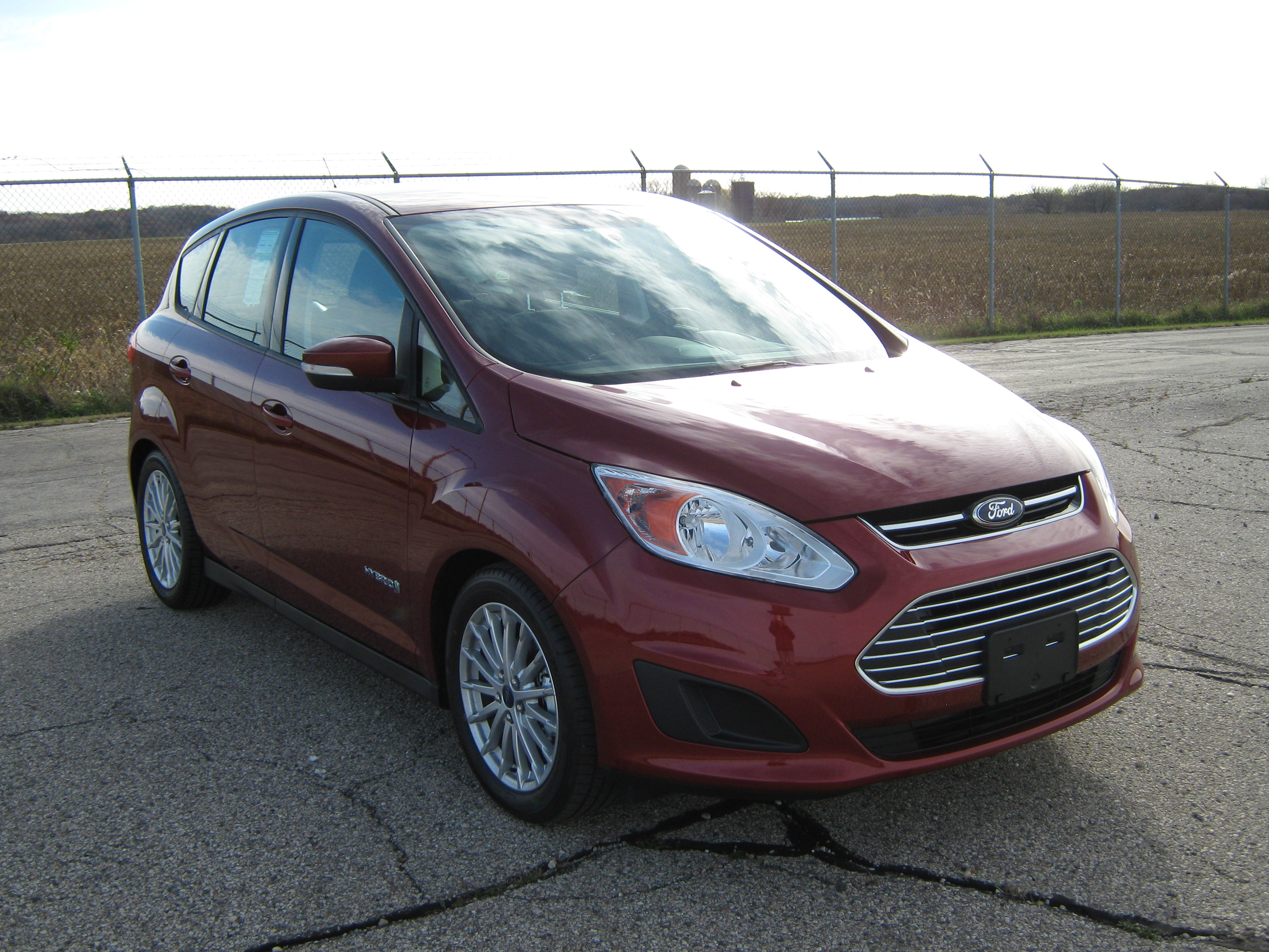 2013 FORD CMAX HYBRID crash image