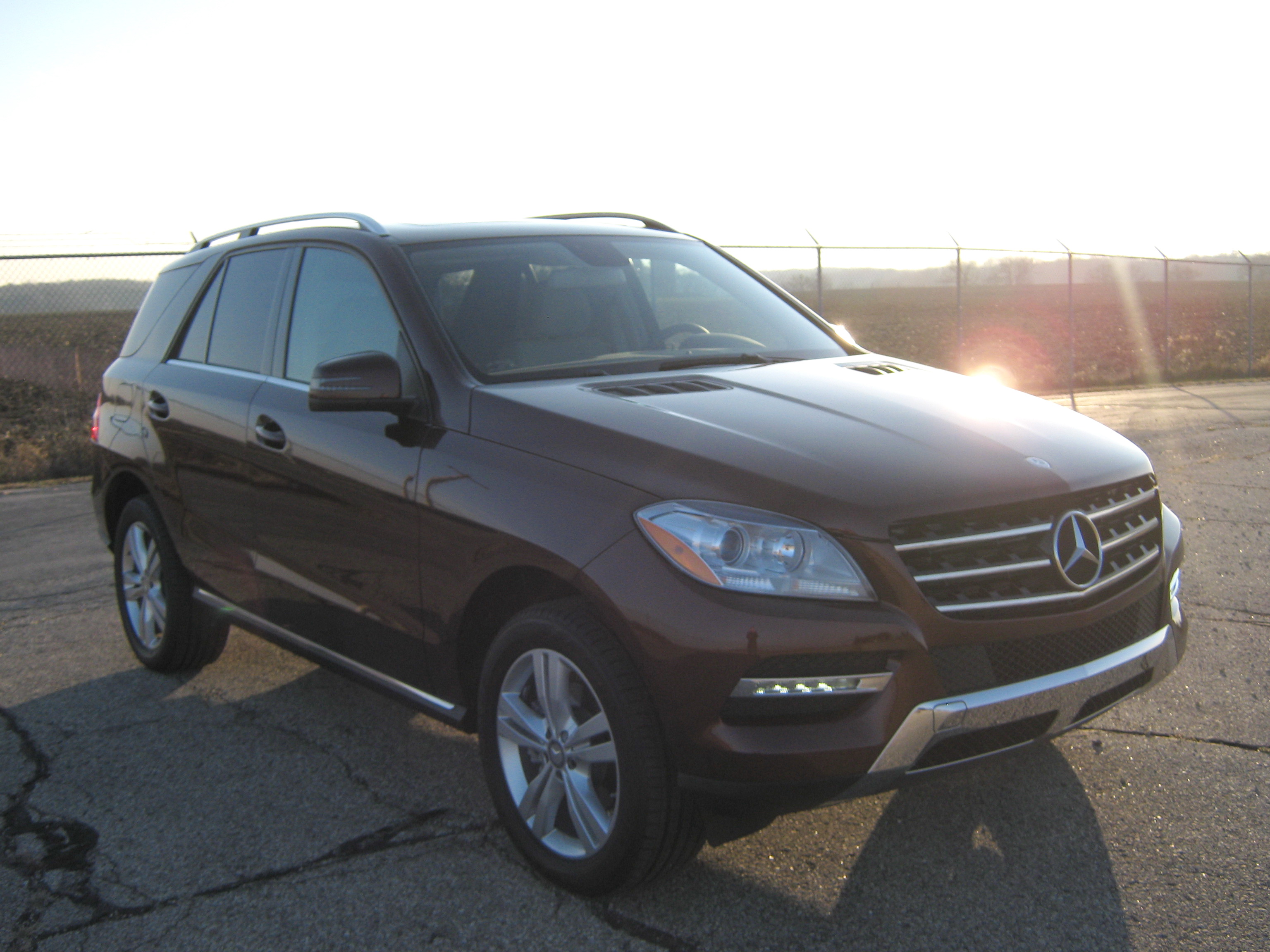 2013 MERCEDES ML350 crash image