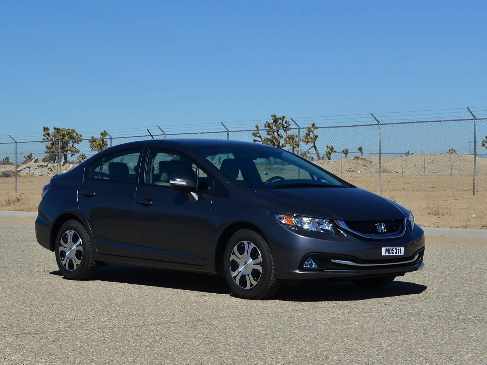 2013 HONDA CIVIC HYBRID crash image