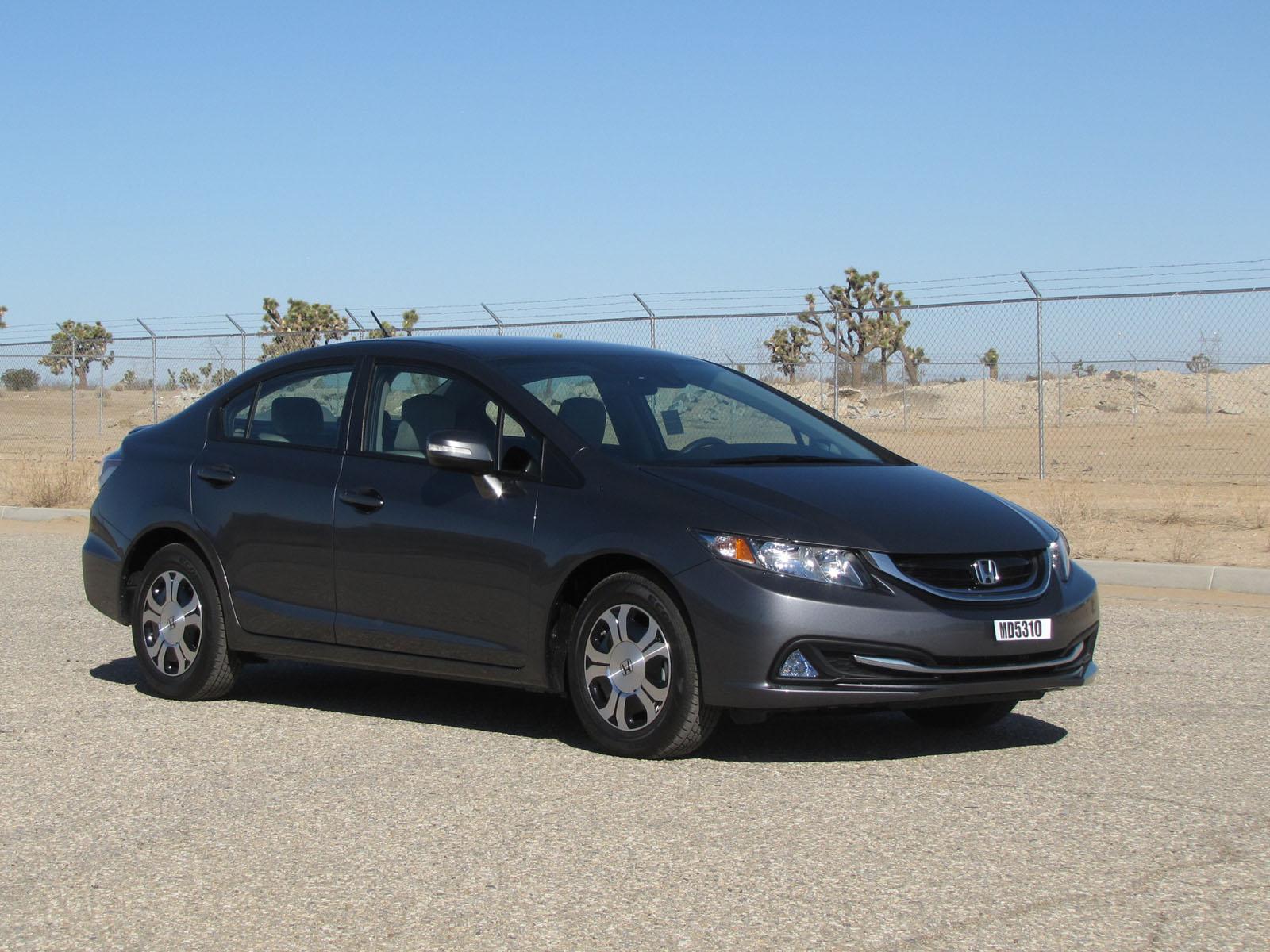 2013 HONDA CIVIC HYBRID crash image