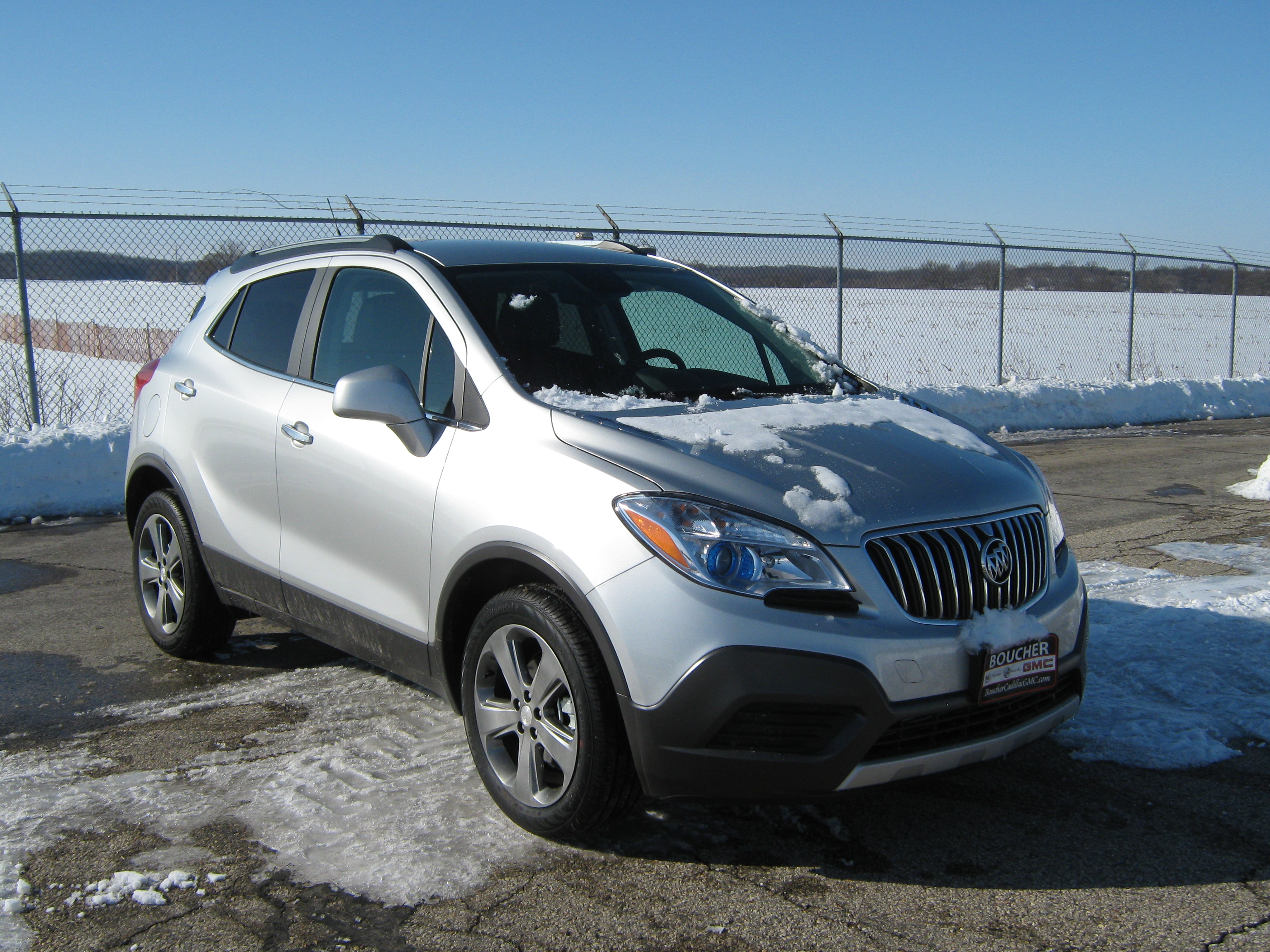 2013 BUICK ENCORE crash image