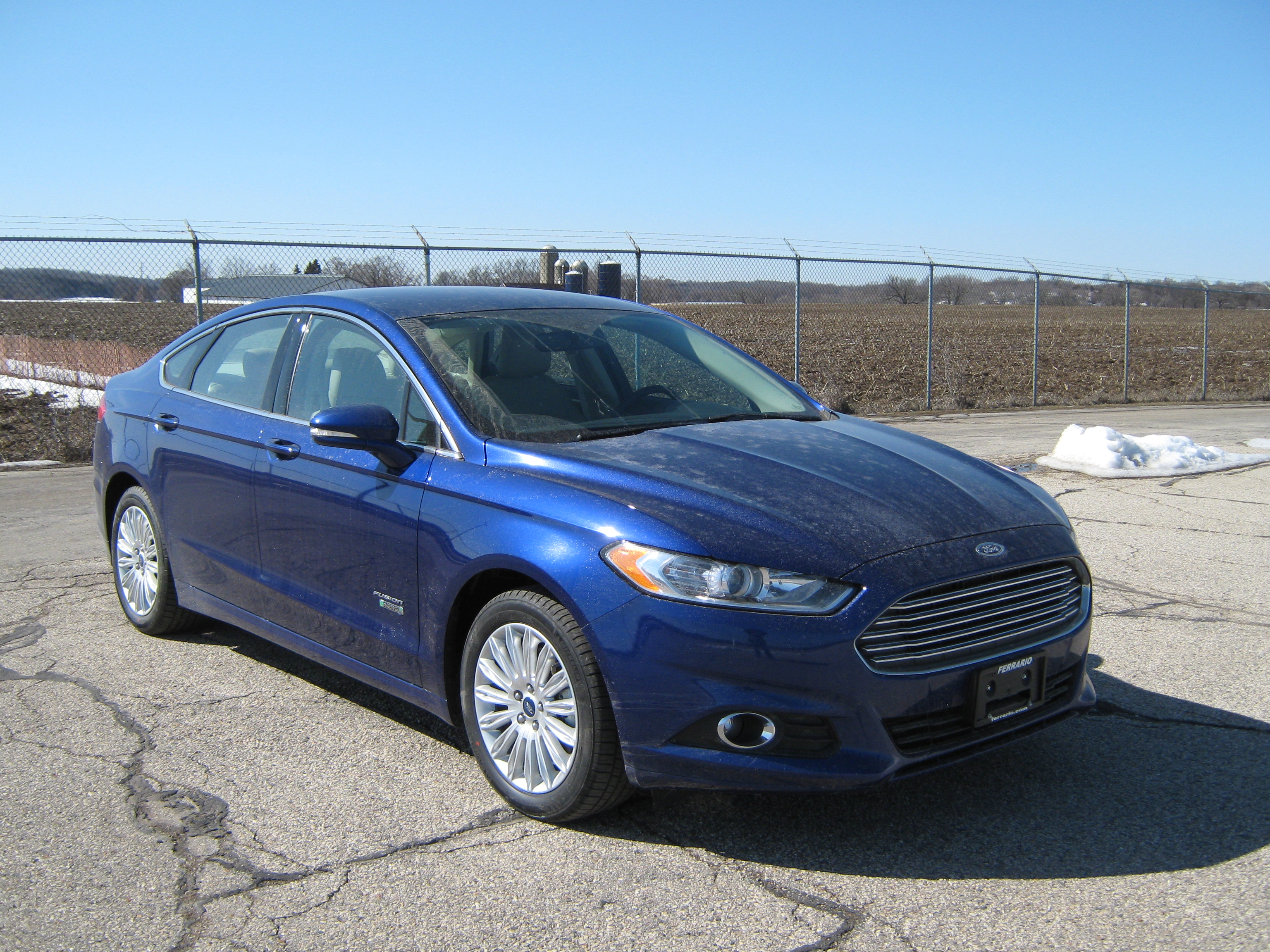 2013 FORD FUSION ENERGI crash image