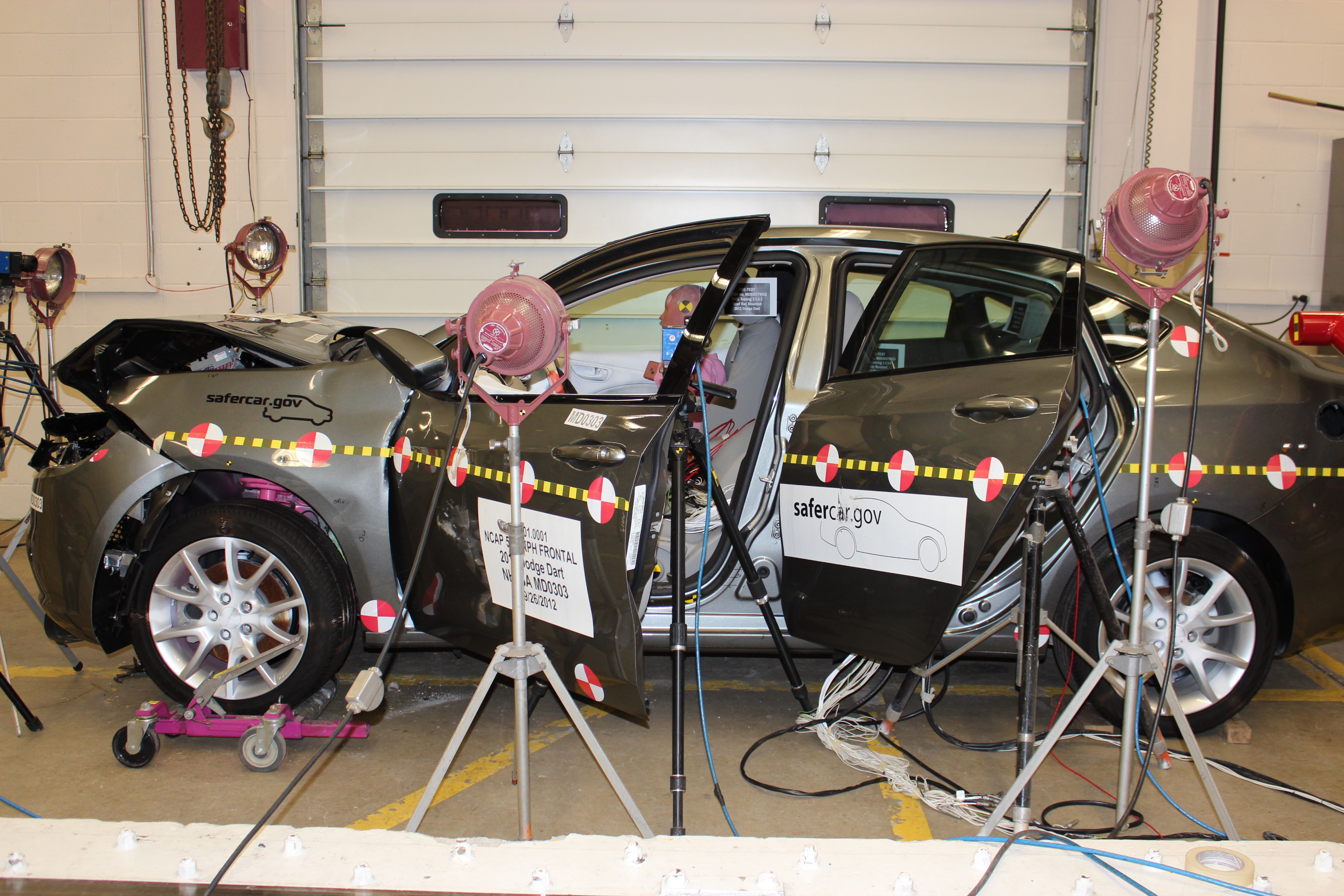 2013 DODGE DART crash image