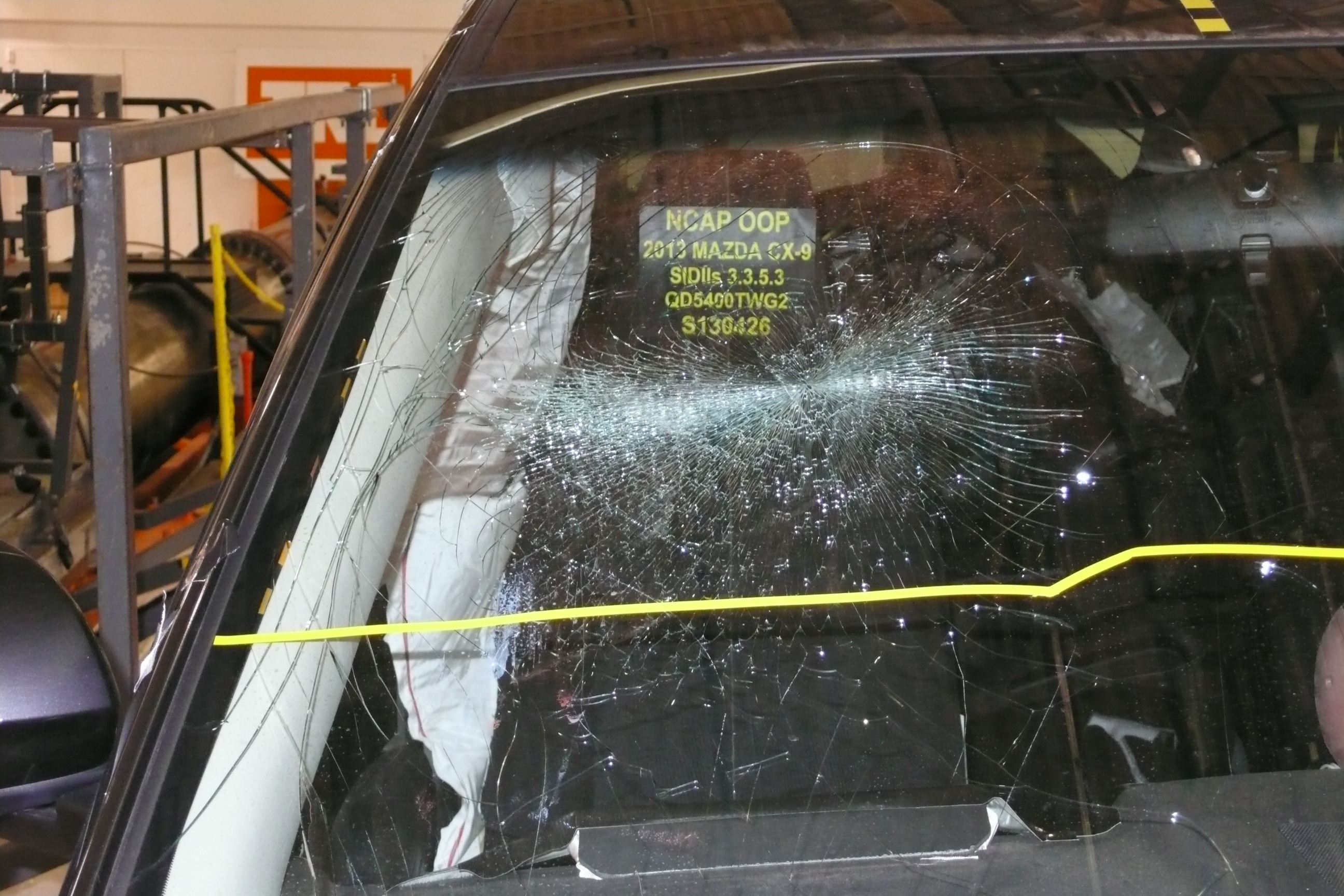 2013 MAZDA CX-9 crash image