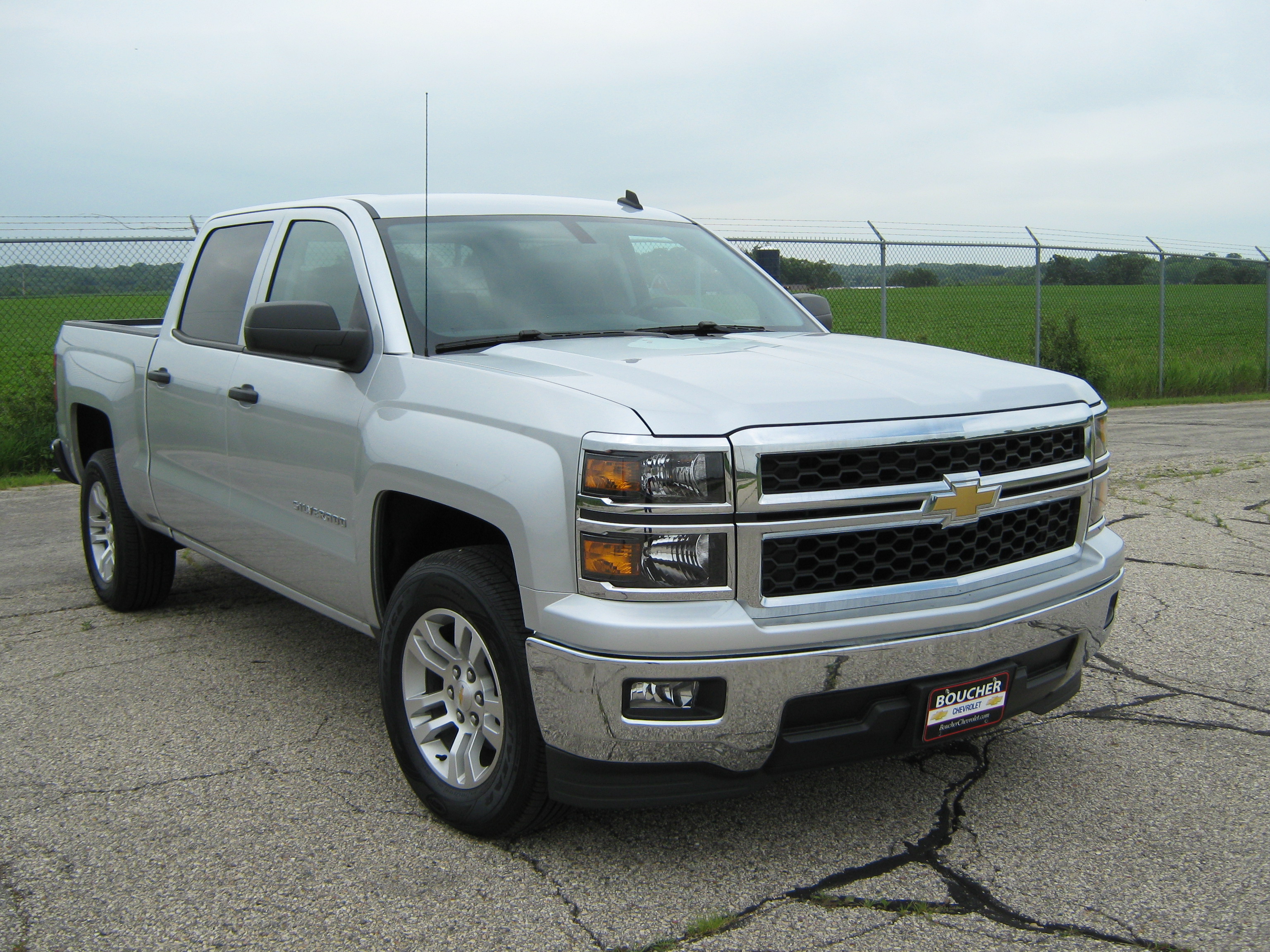 2014 CHEVROLET SILVERADO 1500 crash image