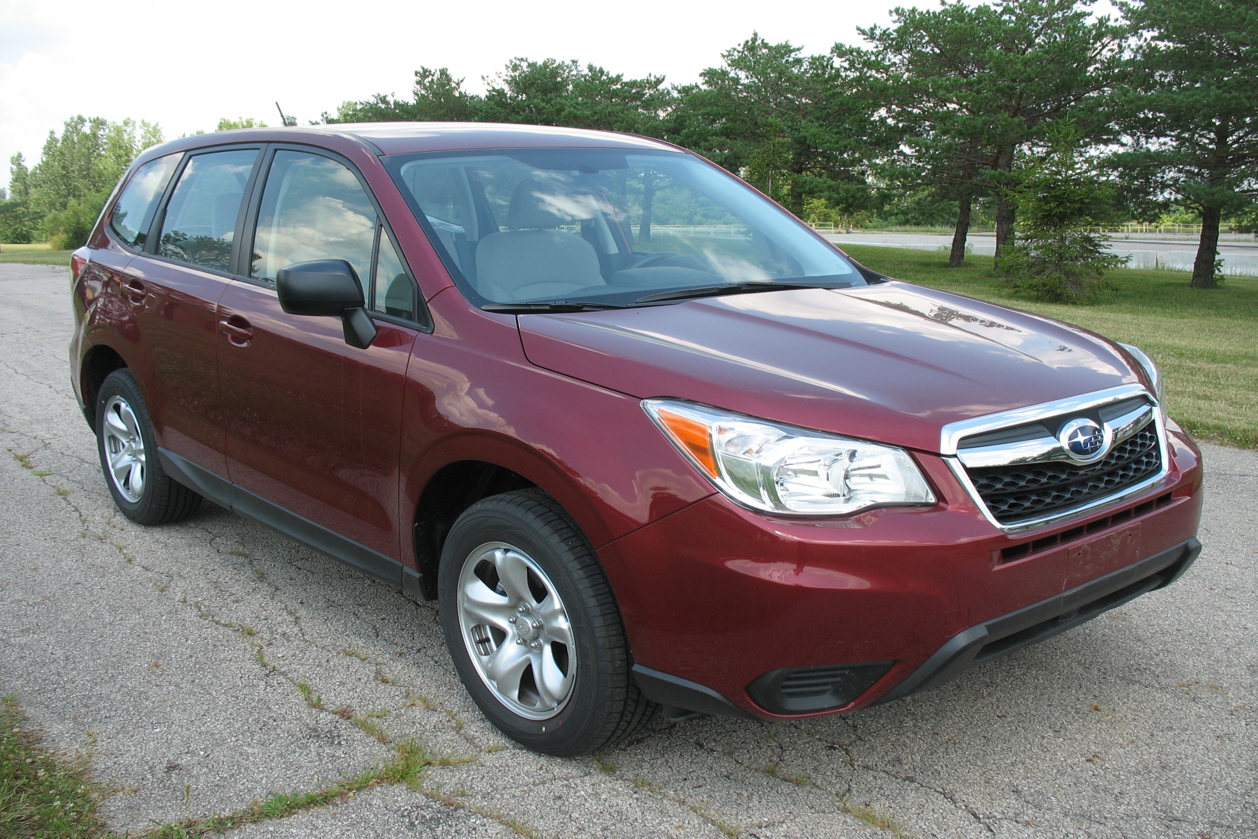 2014 SUBARU FORESTER crash image
