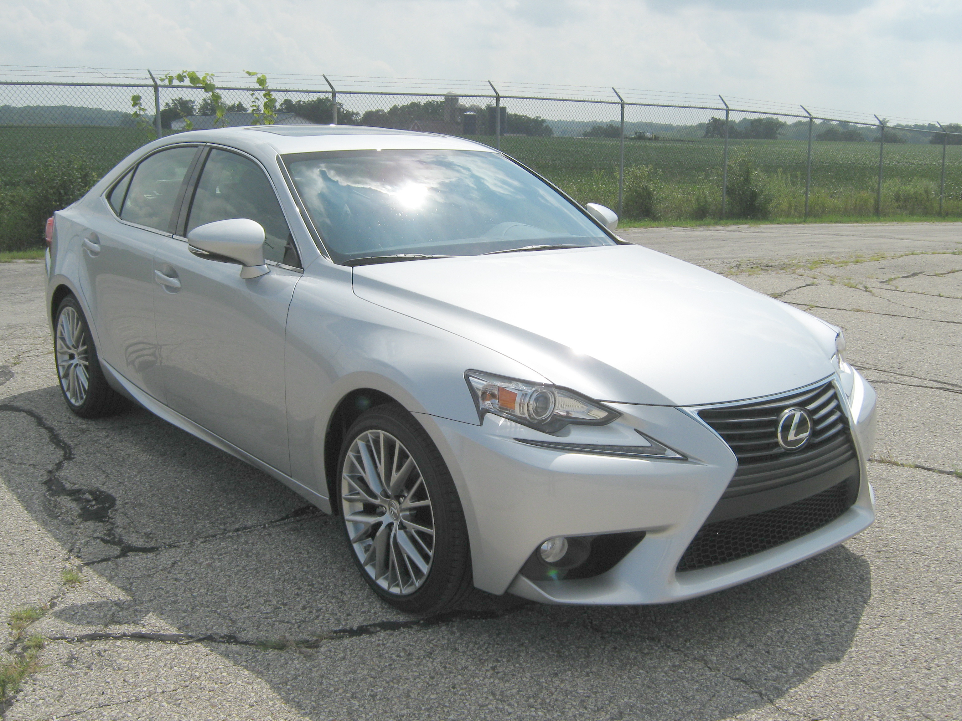 2014 LEXUS IS250 crash image