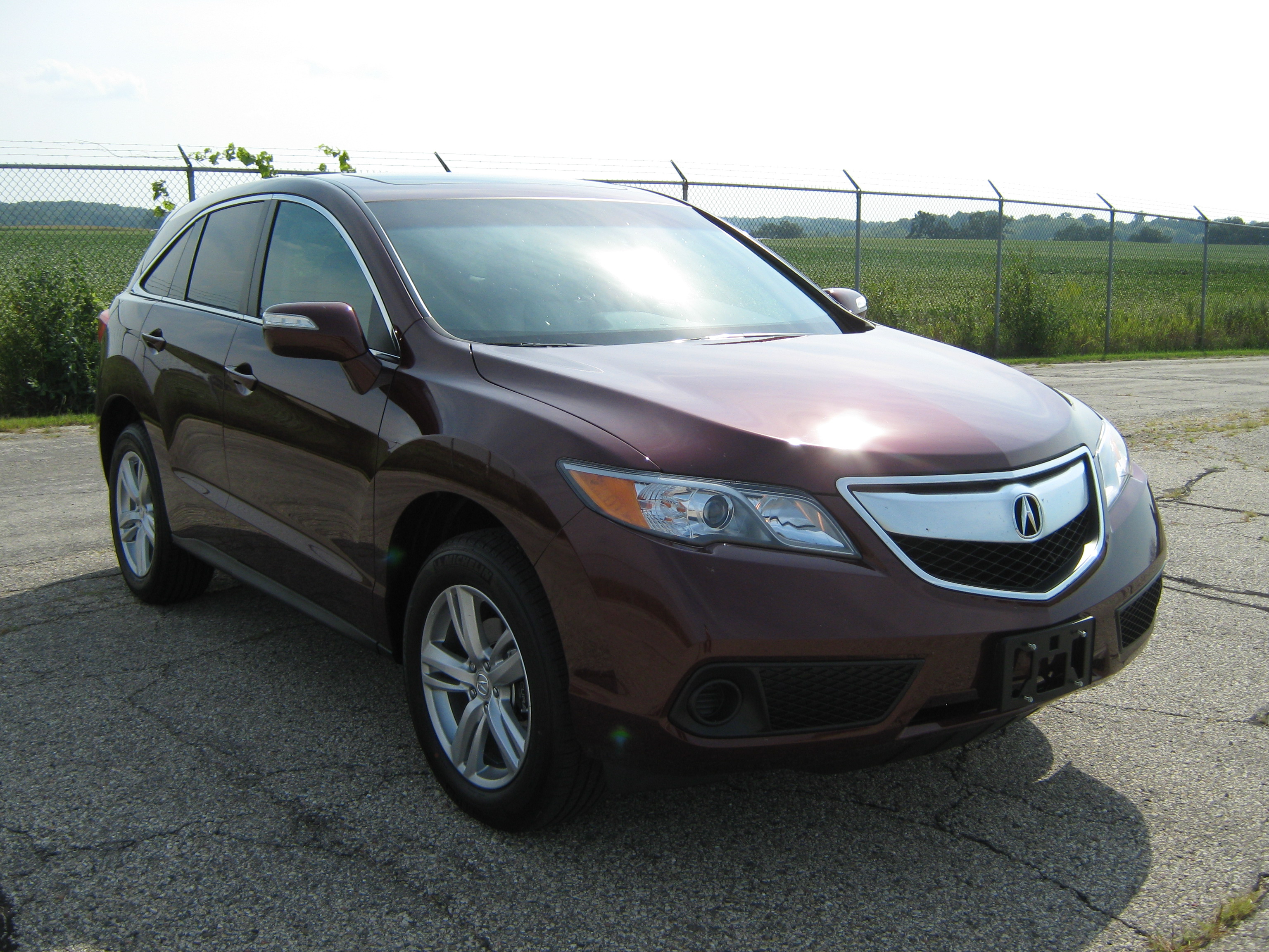 2014 ACURA RDX crash image