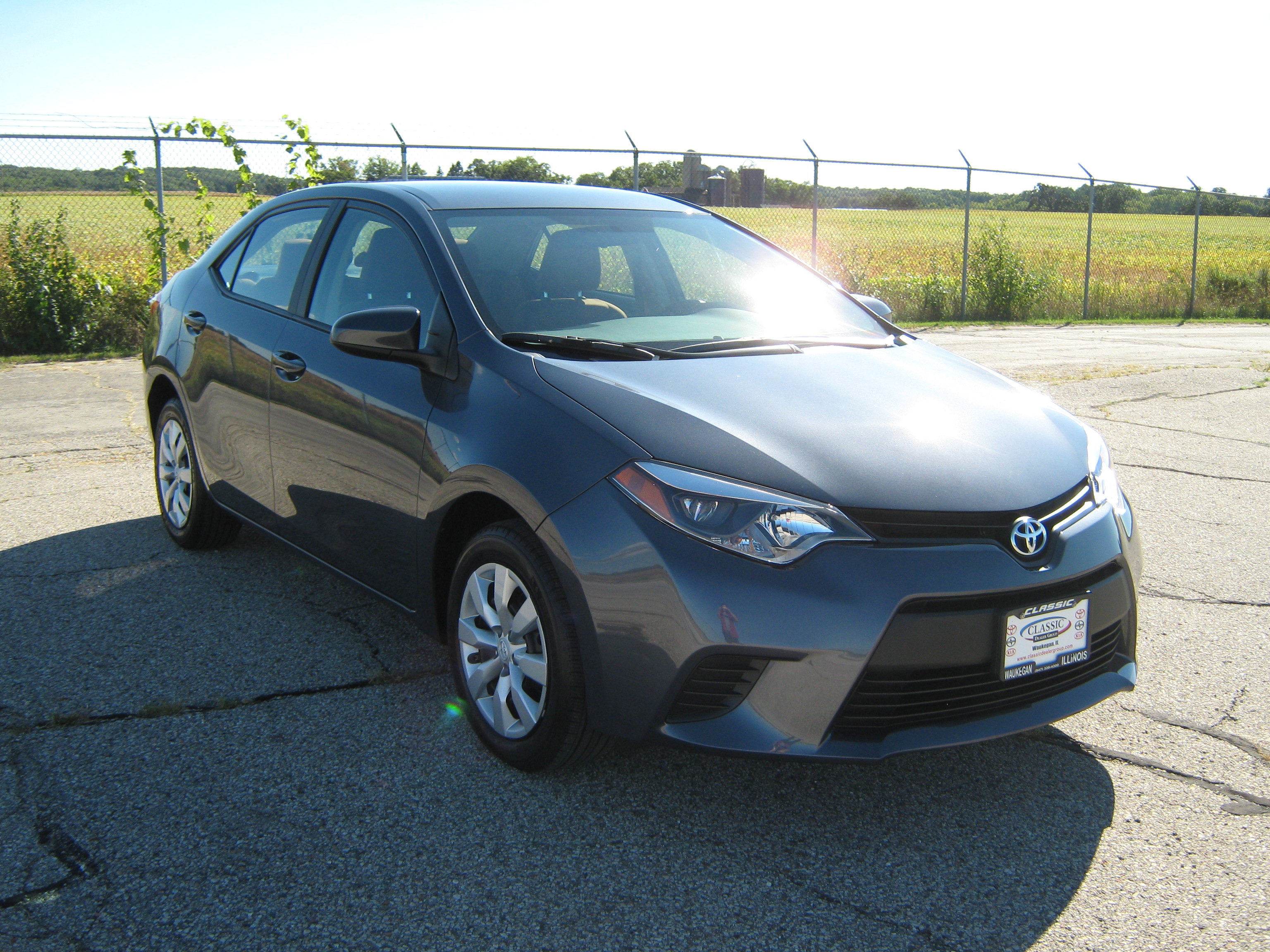 2014 TOYOTA COROLLA crash-test photo